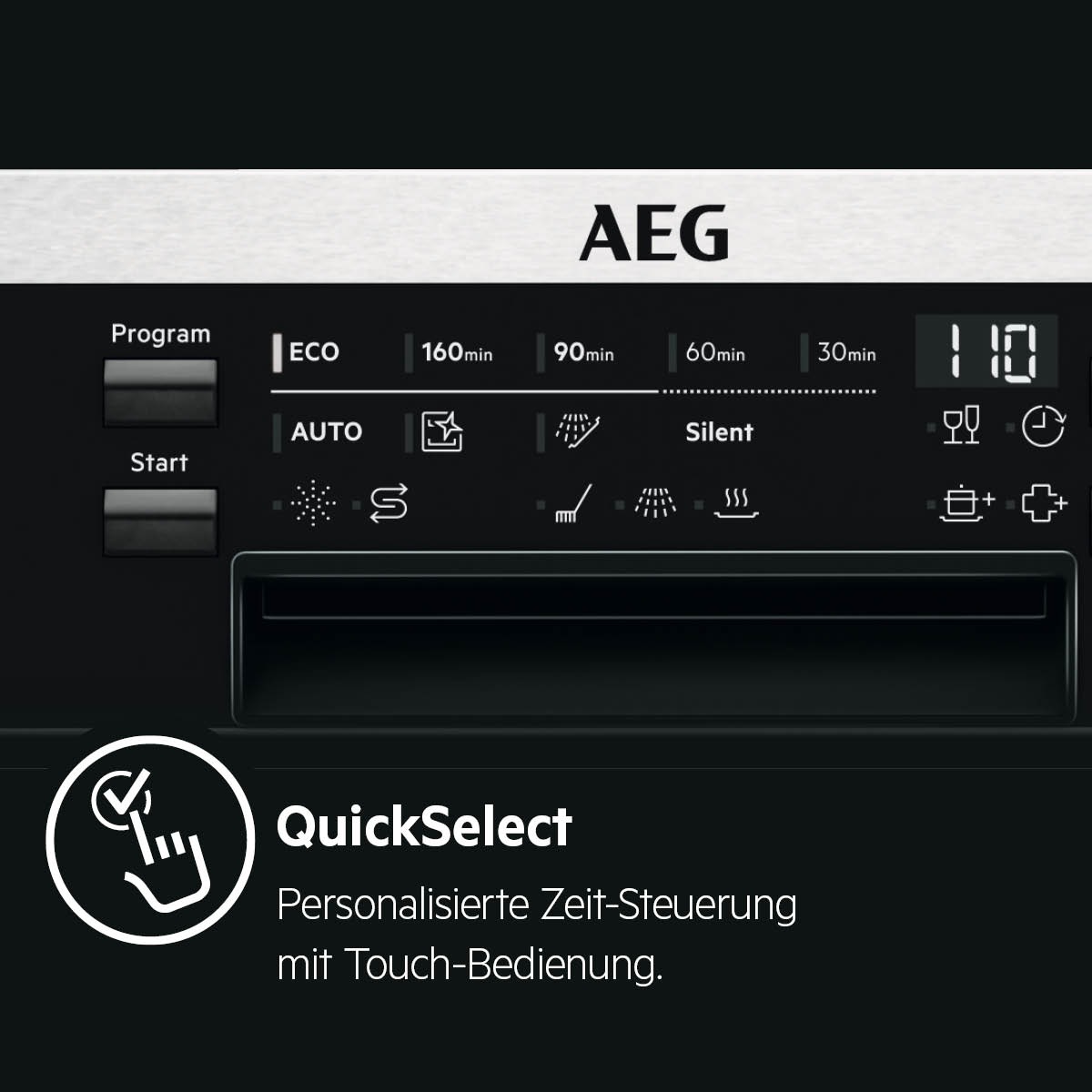 AEG Standgeschirrspüler 7000 »FFB75707PW«, 14 Maßgedecke, Aqua Control - Wasserstopp