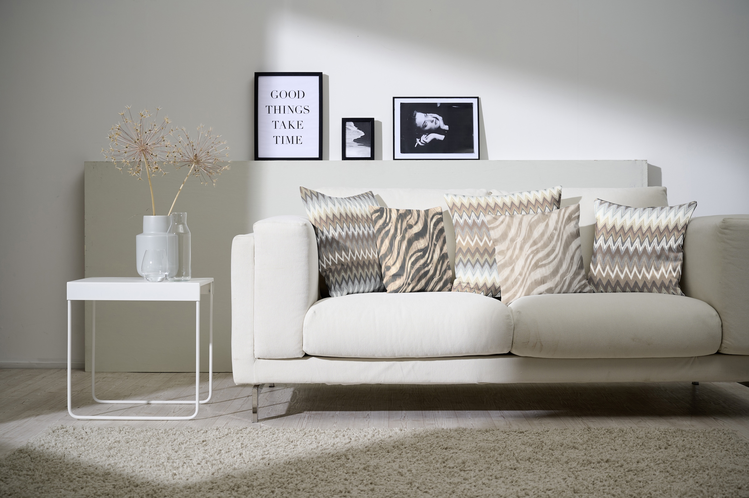 APELT Dekokissen »Zazu« Zebramuster