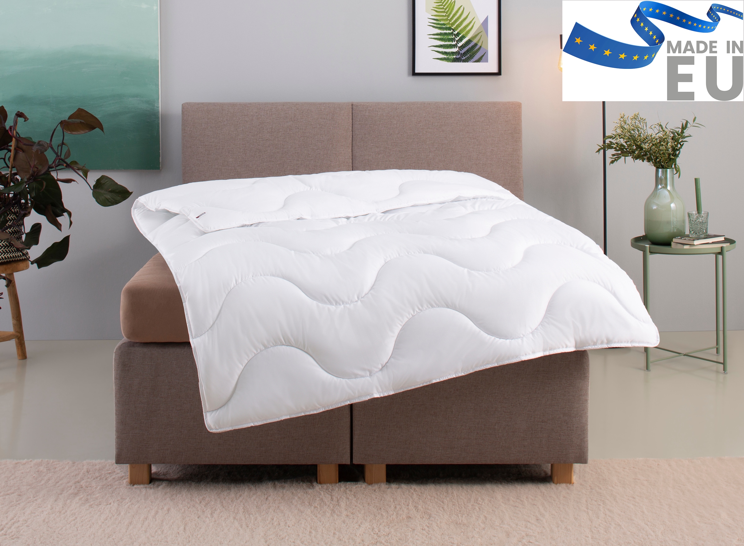 OTTO home Microfaserbettdecke "Mailo Bettdecke 135x200 cm, 155x220 cm" norm günstig online kaufen