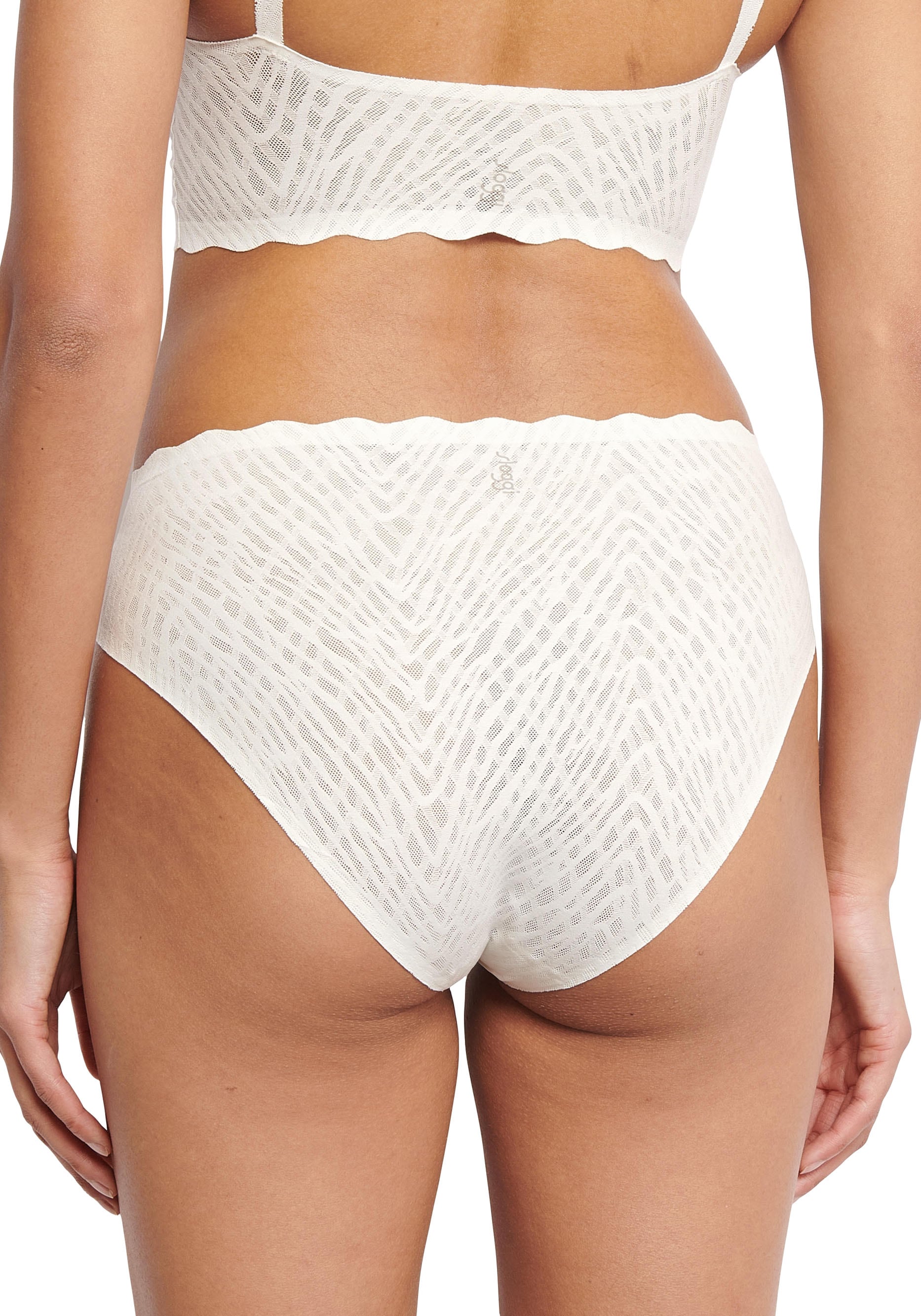 sloggi Slip »ZERO Feel Bliss High leg«, unsichtbar mit Spitzenoptik