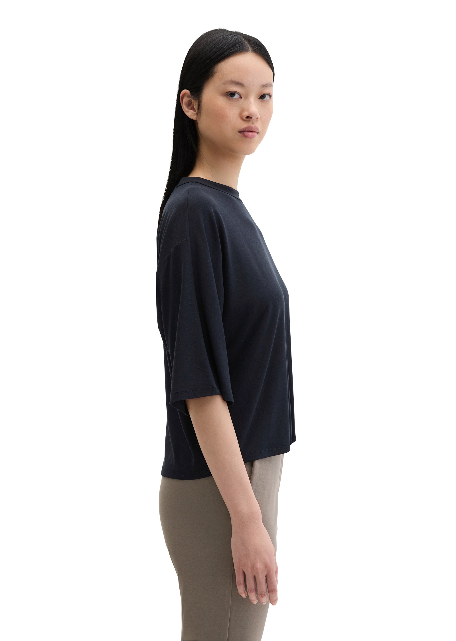 Marc OPolo Langarmshirt "aus LENZING™ ECOVERO™" günstig online kaufen