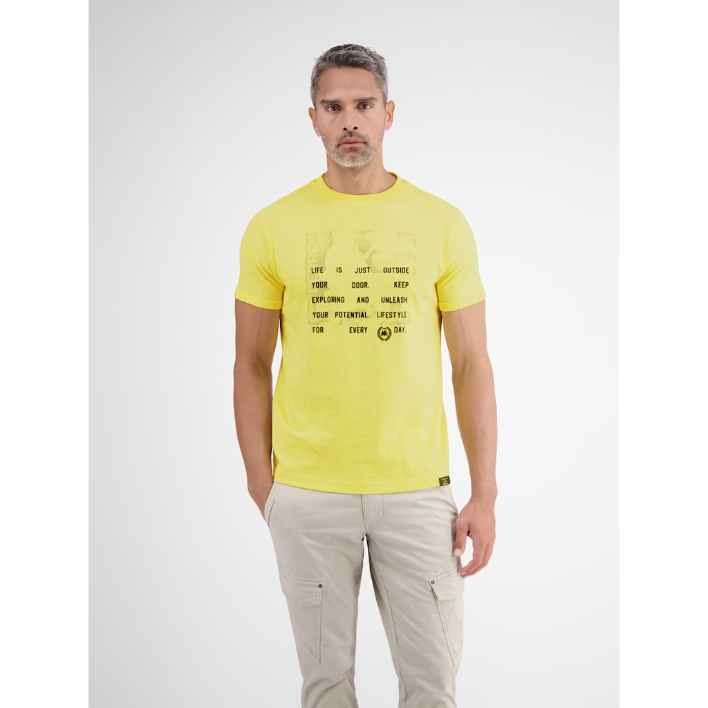 LERROS T-Shirt »LERROS T-Shirt, Graphic Print«