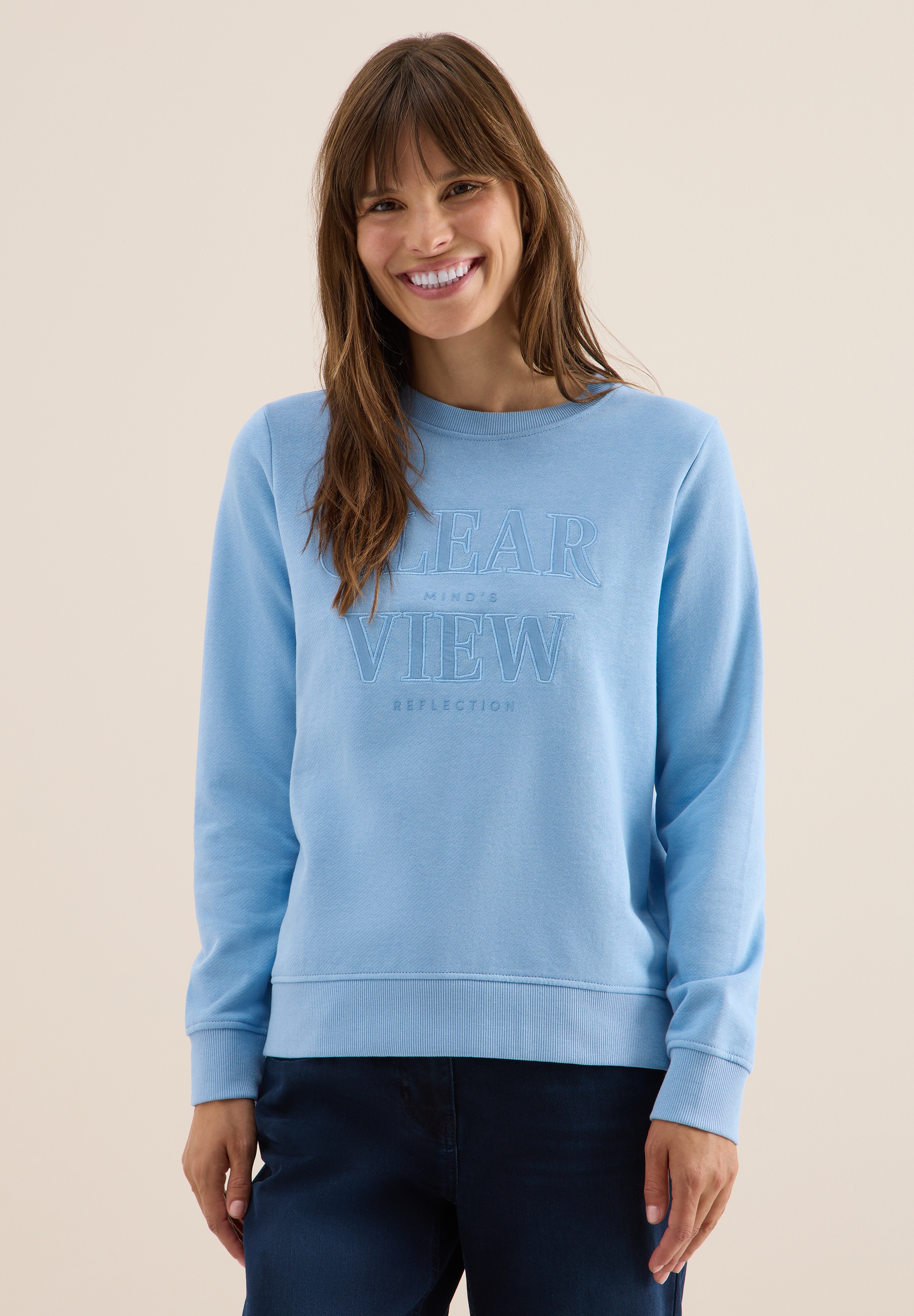 Cecil Sweatshirt, aus reiner Baumwolle günstig online kaufen