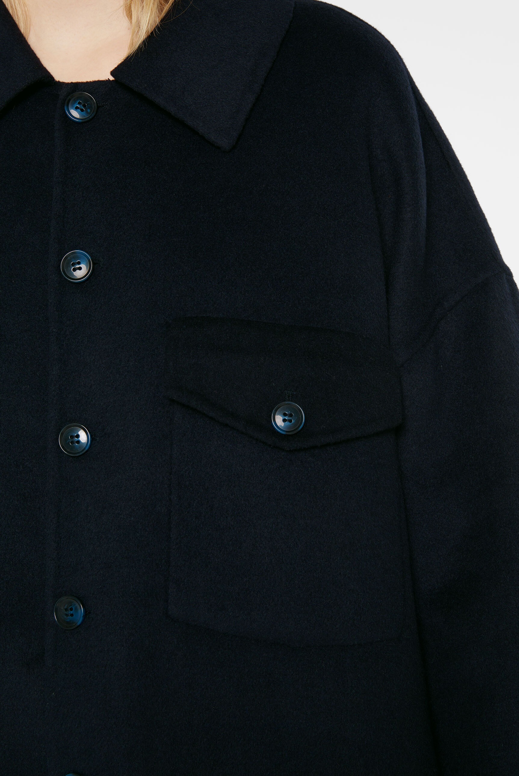 SENSES.THE LABEL Langjacke, ohne Kapuze