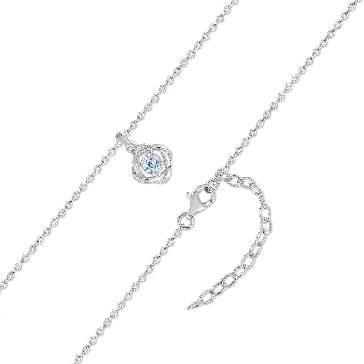 Rafaela Donata Kette mit Anhänger »RD6001« mit Spinell (synth.)