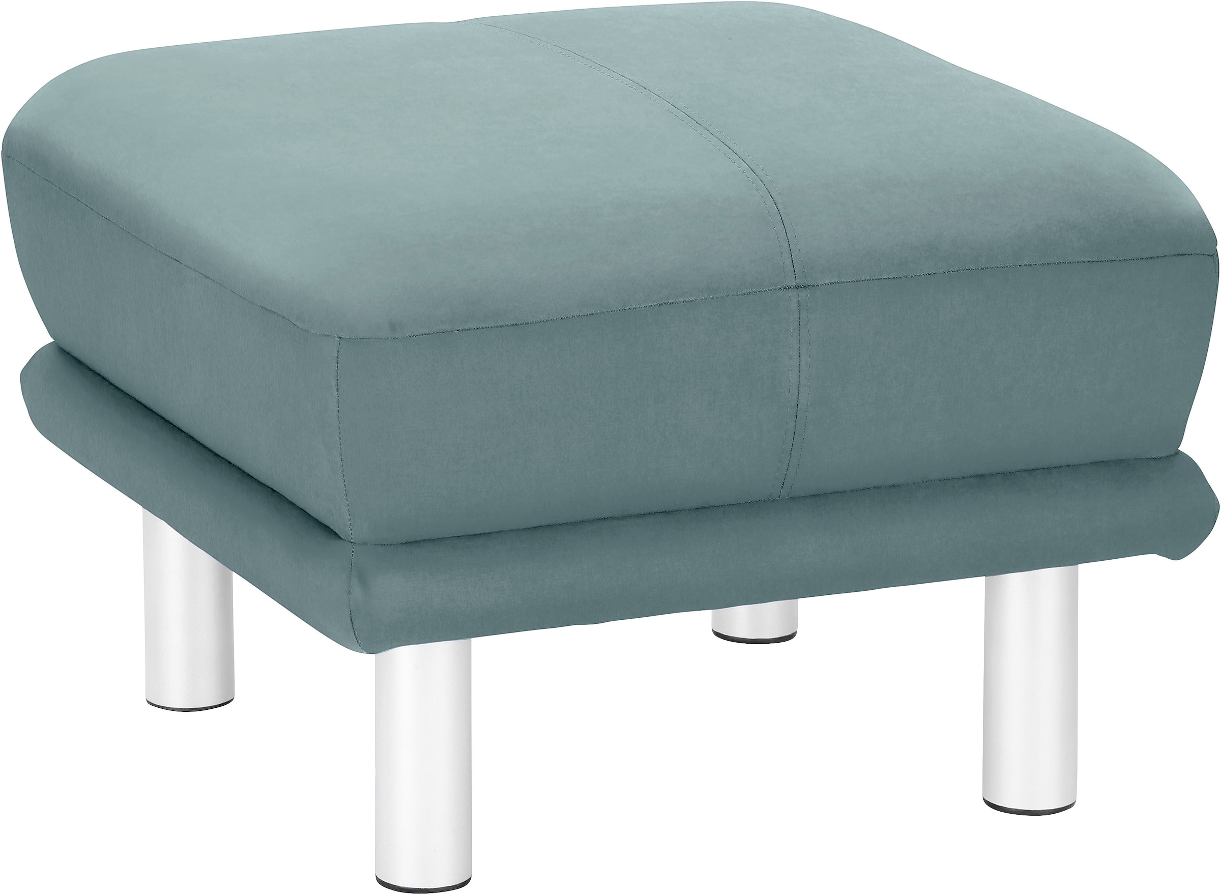 TRENDMANUFAKTUR Hocker "Cecilia II, modern und elegant, B/T 66/66cm" günstig online kaufen
