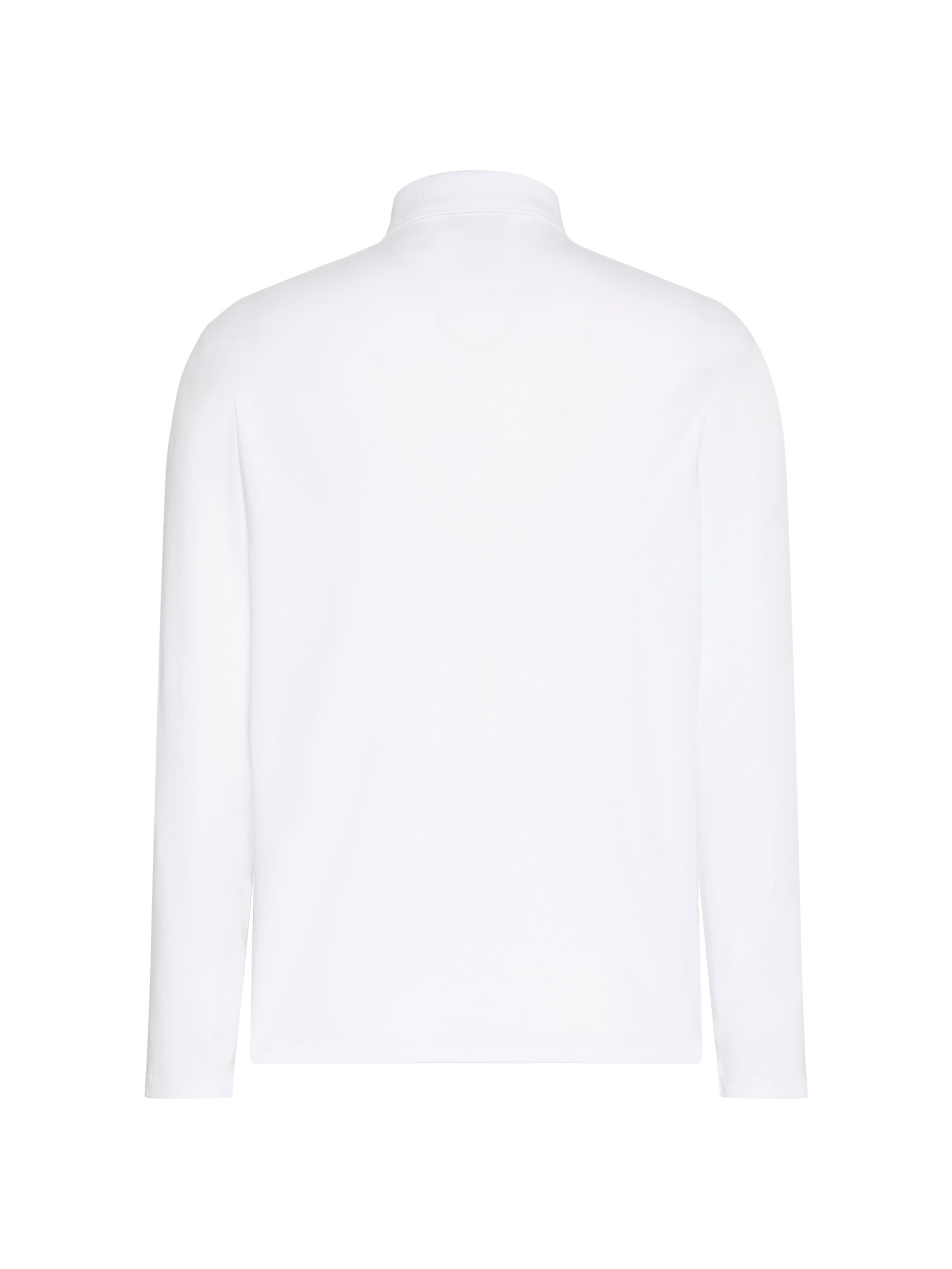 Calvin Klein Langarm-Poloshirt »LS SUPIMA COTTON SOLID POLO« regular fit mit Rundhalsausschnitt