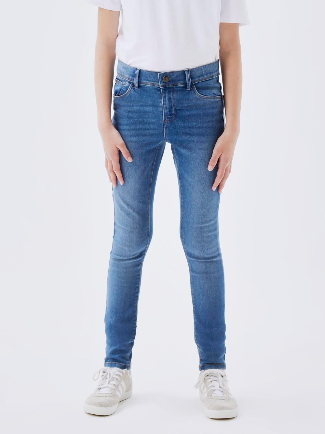 Name It Skinny-fit-Jeans "NKFPOLLY SKINNY JEANS" aus bequemem Stretchdenim