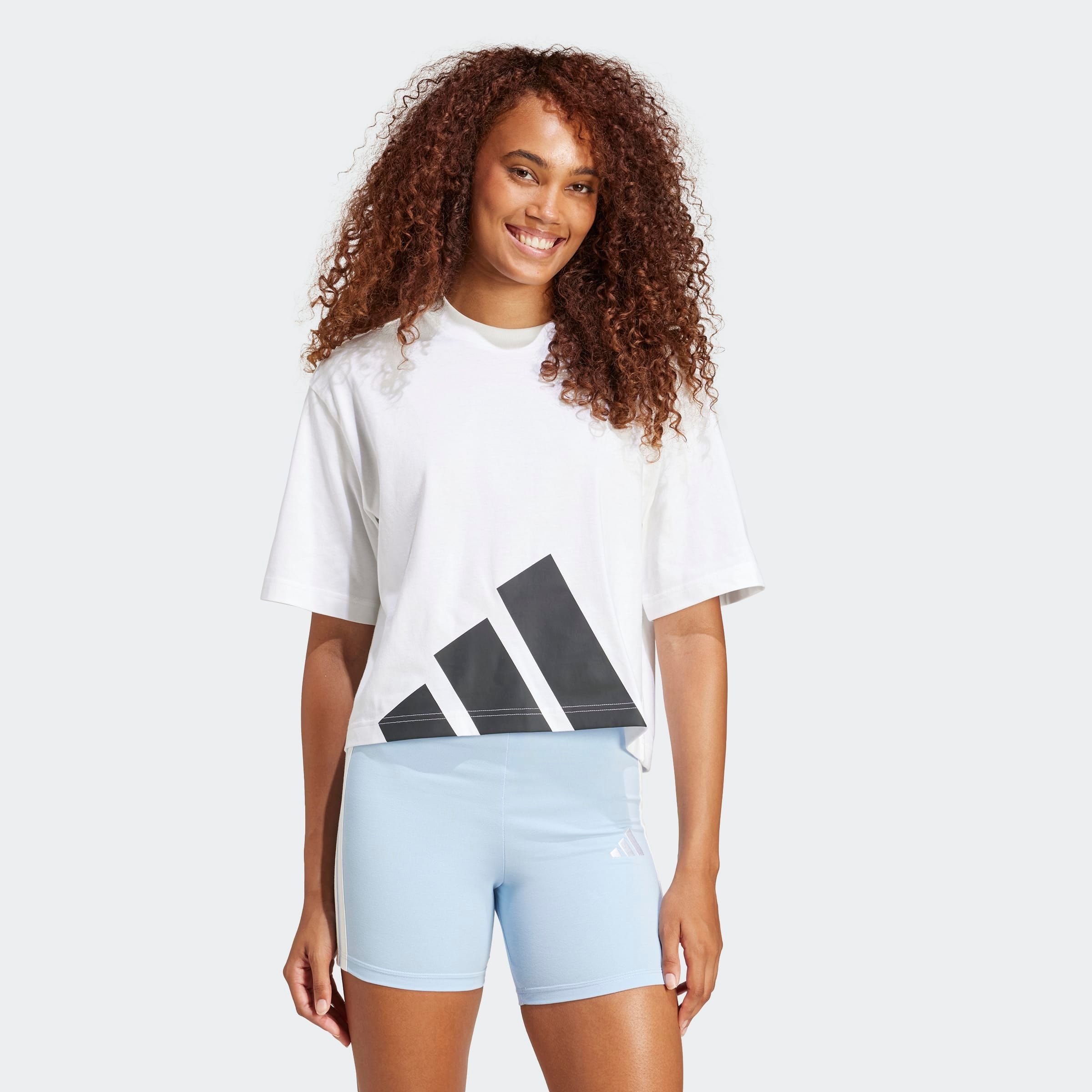 adidas Sportswear T-Shirt "ESSENTIALS BIG LOGO BOYFRIEND" günstig online kaufen