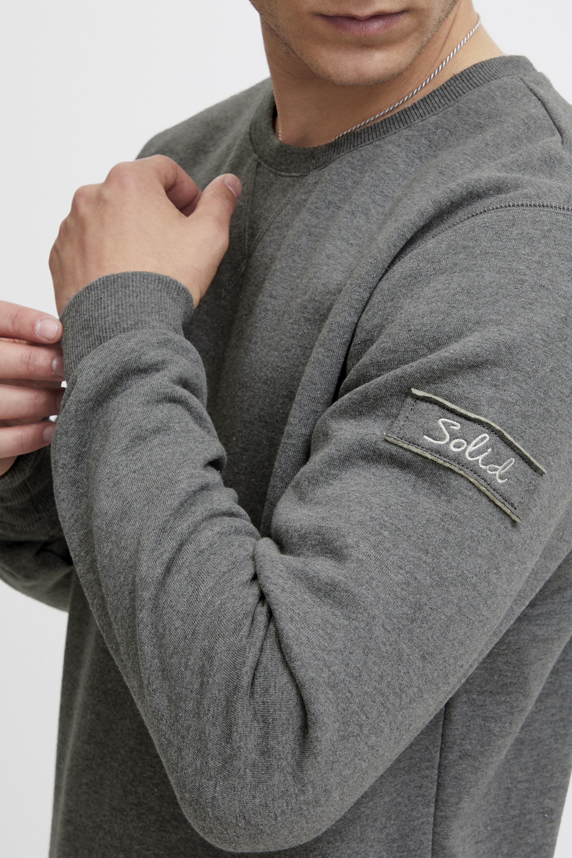 Solid SDTrip Sweatshirt Grey M 6