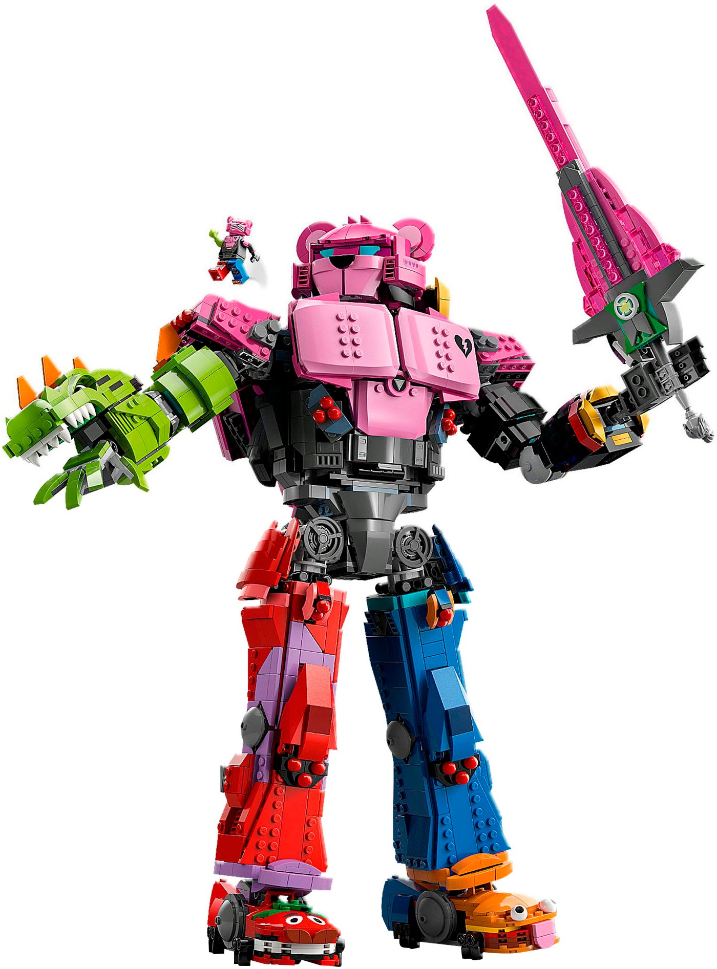 LEGO® Konstruktionsspielsteine »Mecha-Anführer (77078), LEGO Fortnite«, (2503 St.), Made in Europe