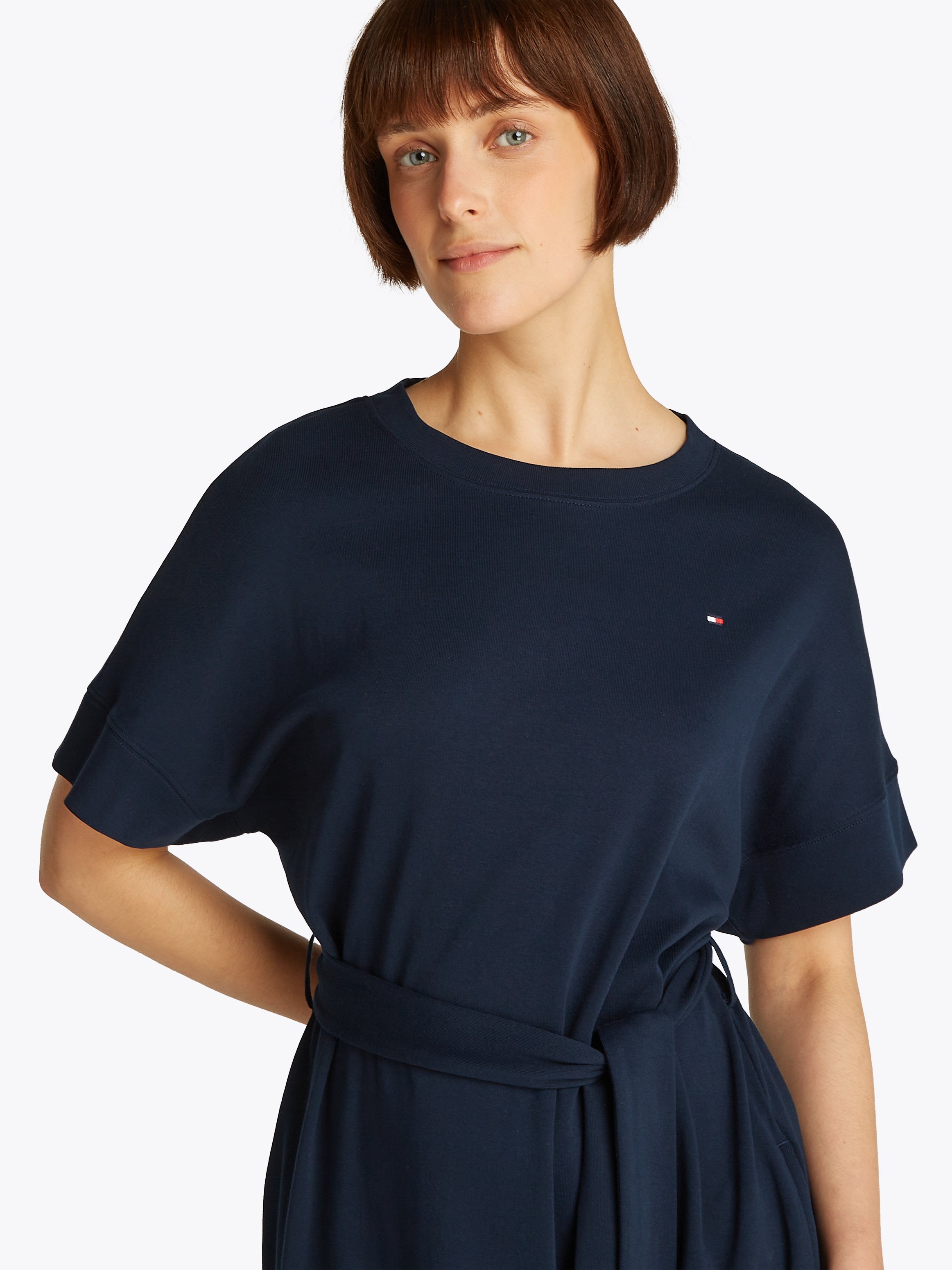 Thumbnail - Tommy Hilfiger Blusenkleid "MODERN CODY DRESS" mit Logostickerei