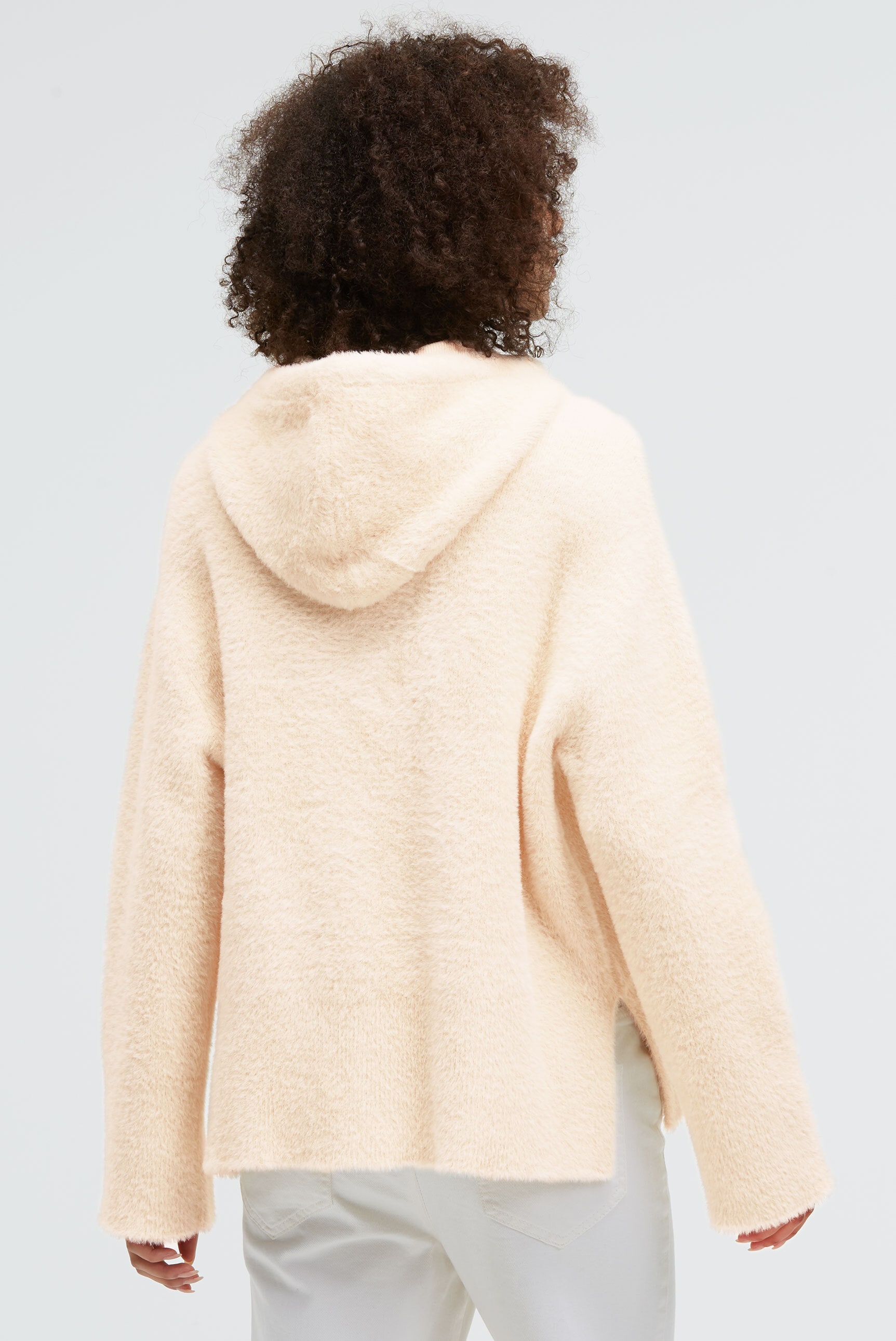 SENSES.THE LABEL Kapuzenpullover, mit Seitenschlitze