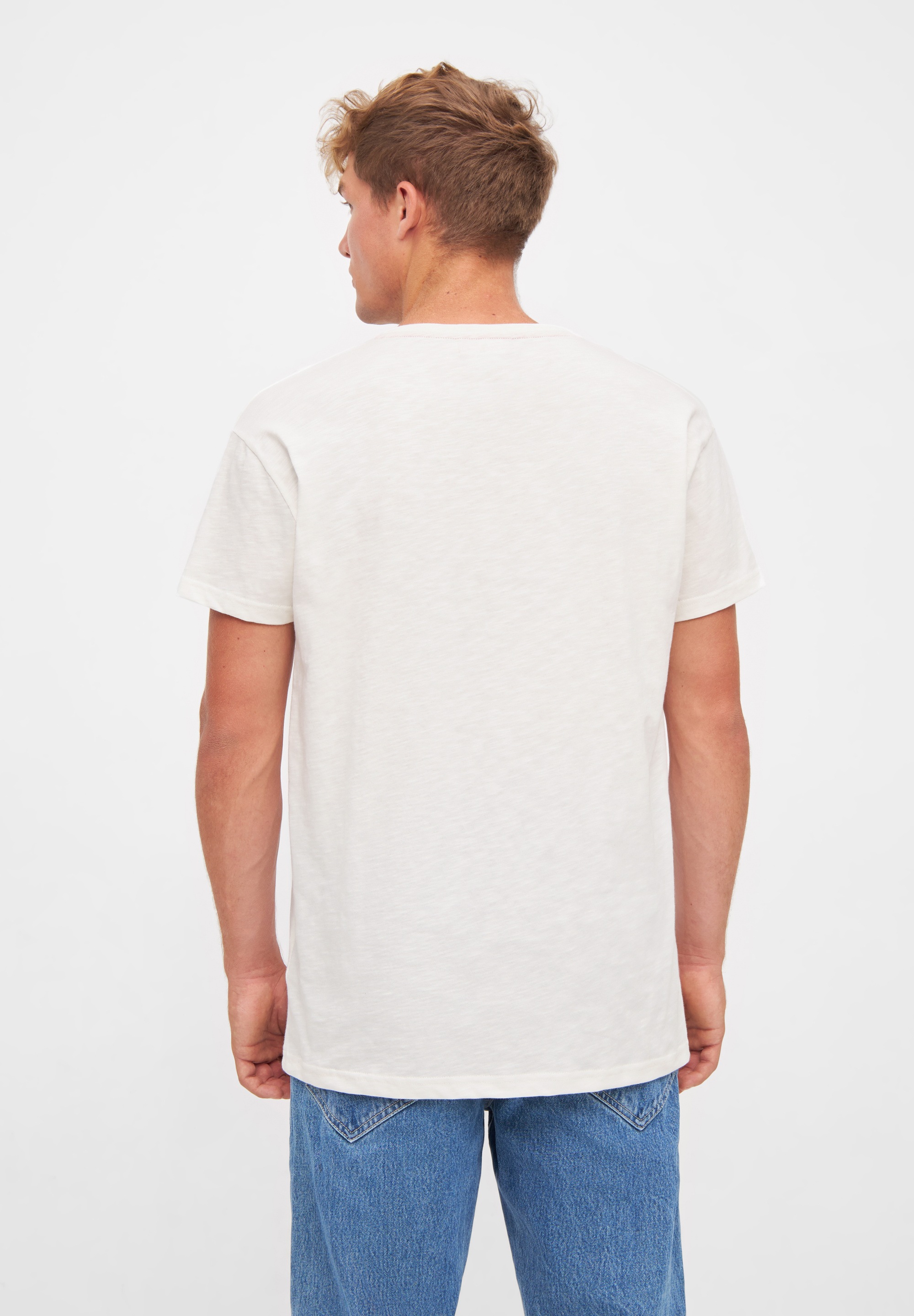 Derbe Print-Shirt »Basic Kippes« Made in Portugal, Flamé Qualität