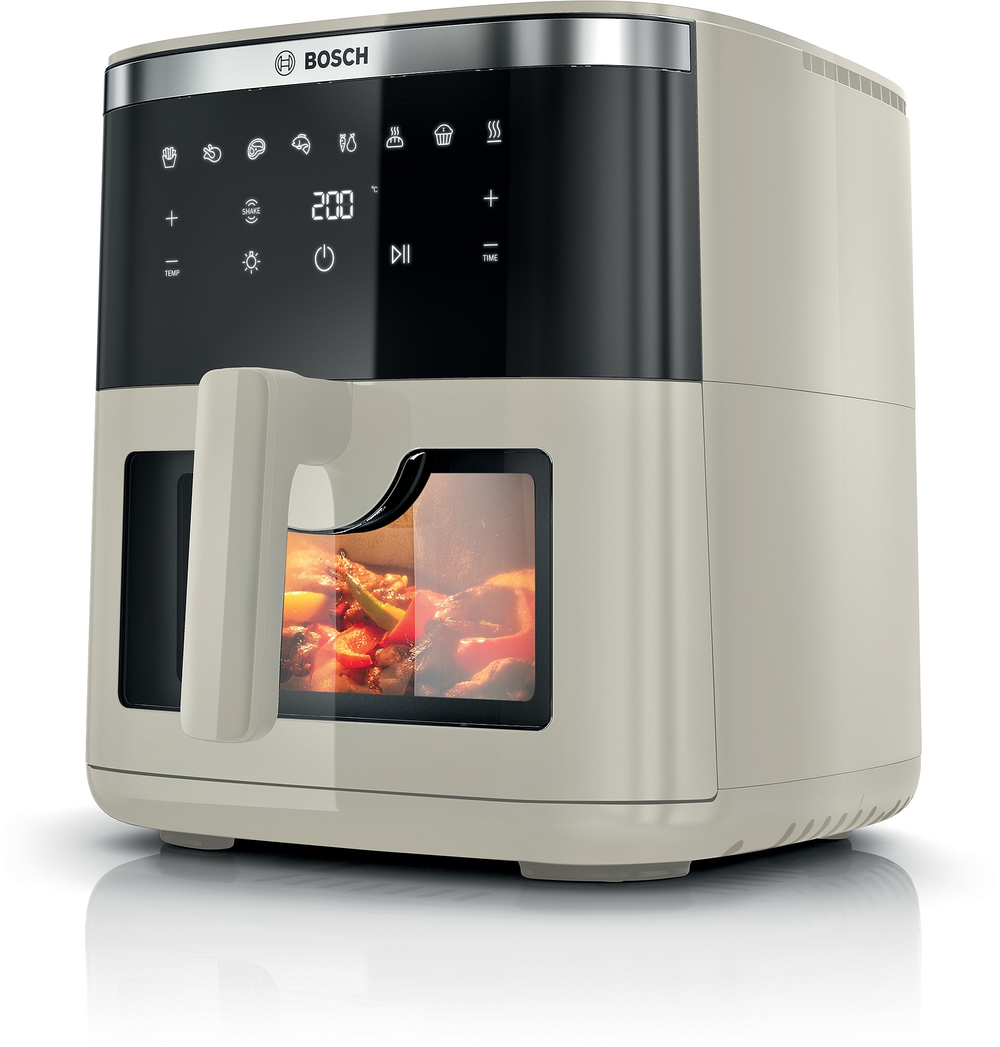 BOSCH Heißluftfritteuse "Air Fryer Serie 6, MAF671B0, 7,2l, Sichtfenster, 7 günstig online kaufen