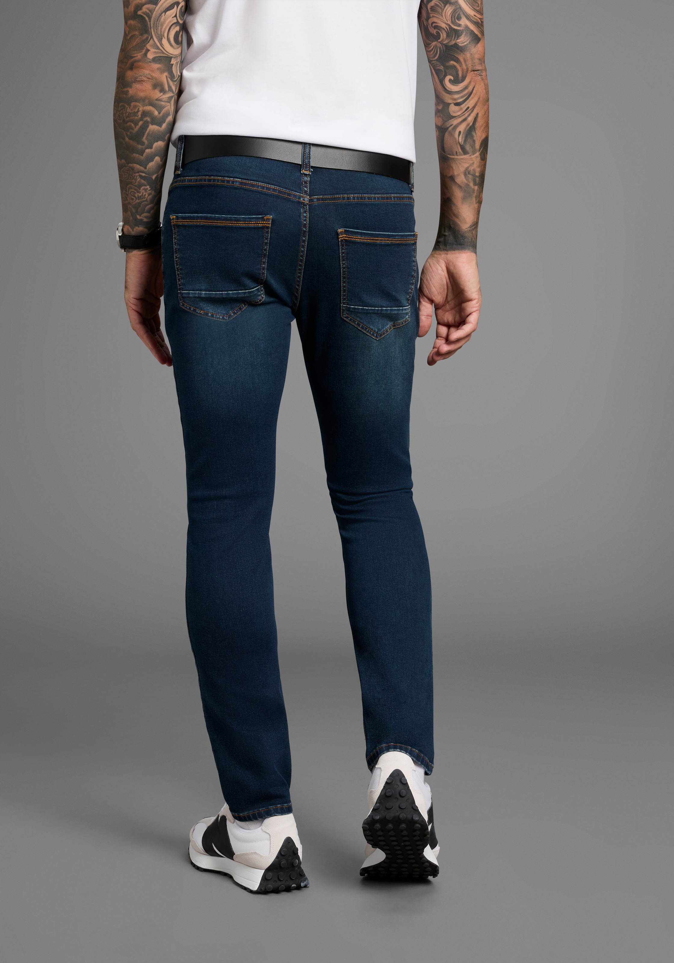 Bruno Banani Slim-fit-Jeans "Grady", schmale Beinform, niedrige Leibhöhe, m günstig online kaufen