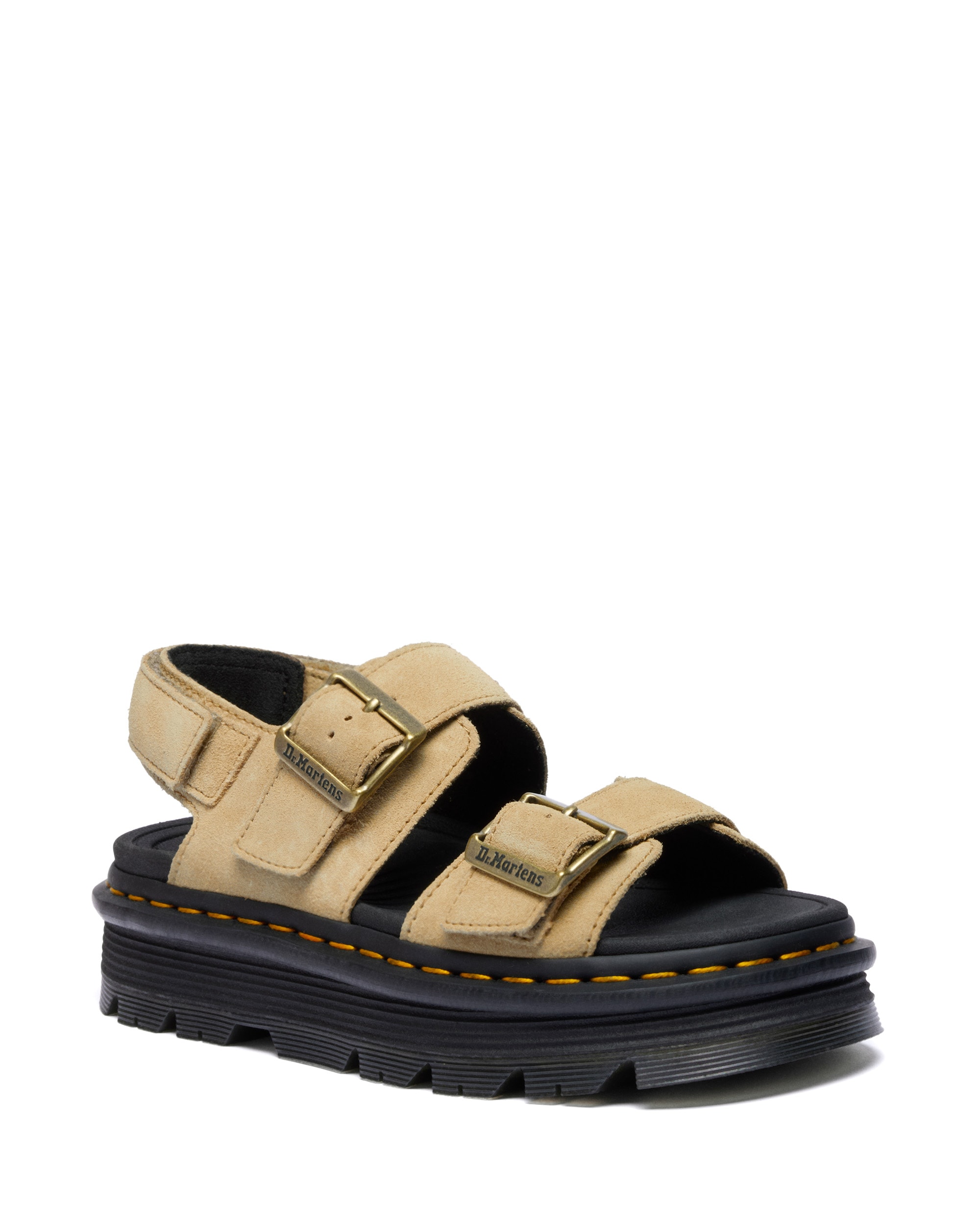 DR. MARTENS Sandale »Zebzag«  Plateau, Sandalette, Sommerschuh mit typisch gelber Rahmennaht