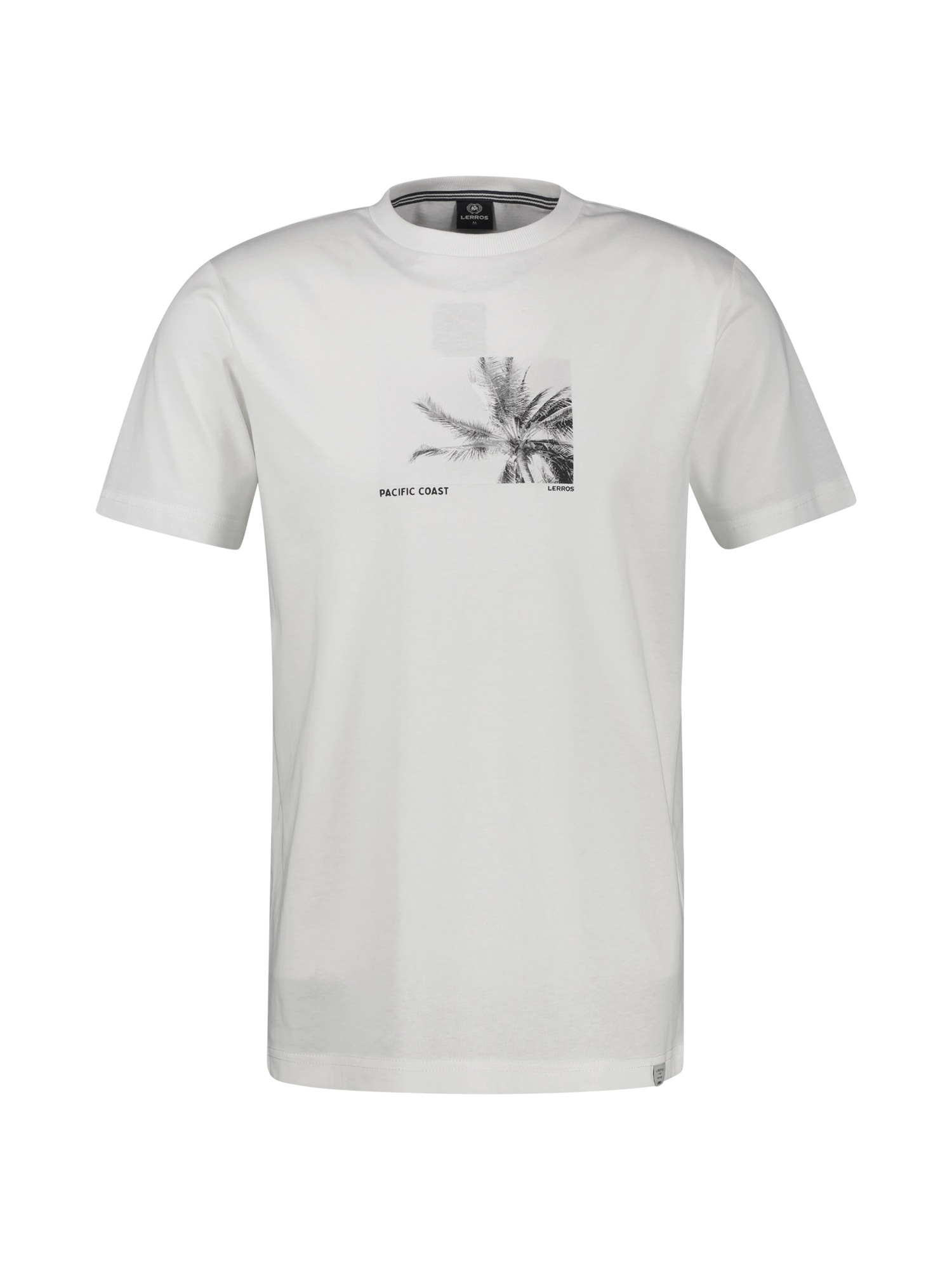 LERROS T-Shirt »Baumwoll T-Shirt mit Motiv-Print und bequemem Rundkragen«