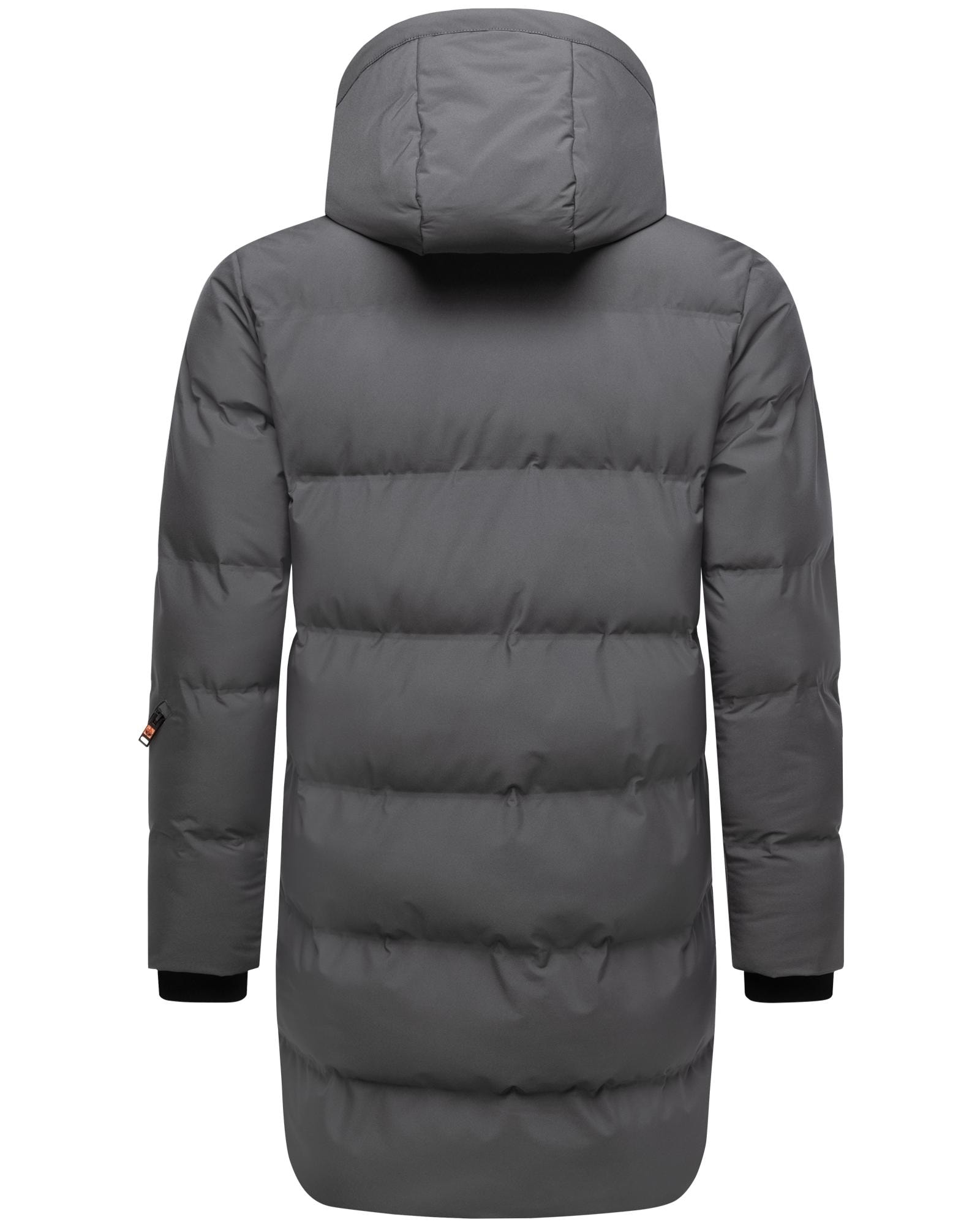 Stone Harbour Steppmantel »Thadeek XX« Warmer Mantel mit abnehmbarer und verstellbarer Kapuze