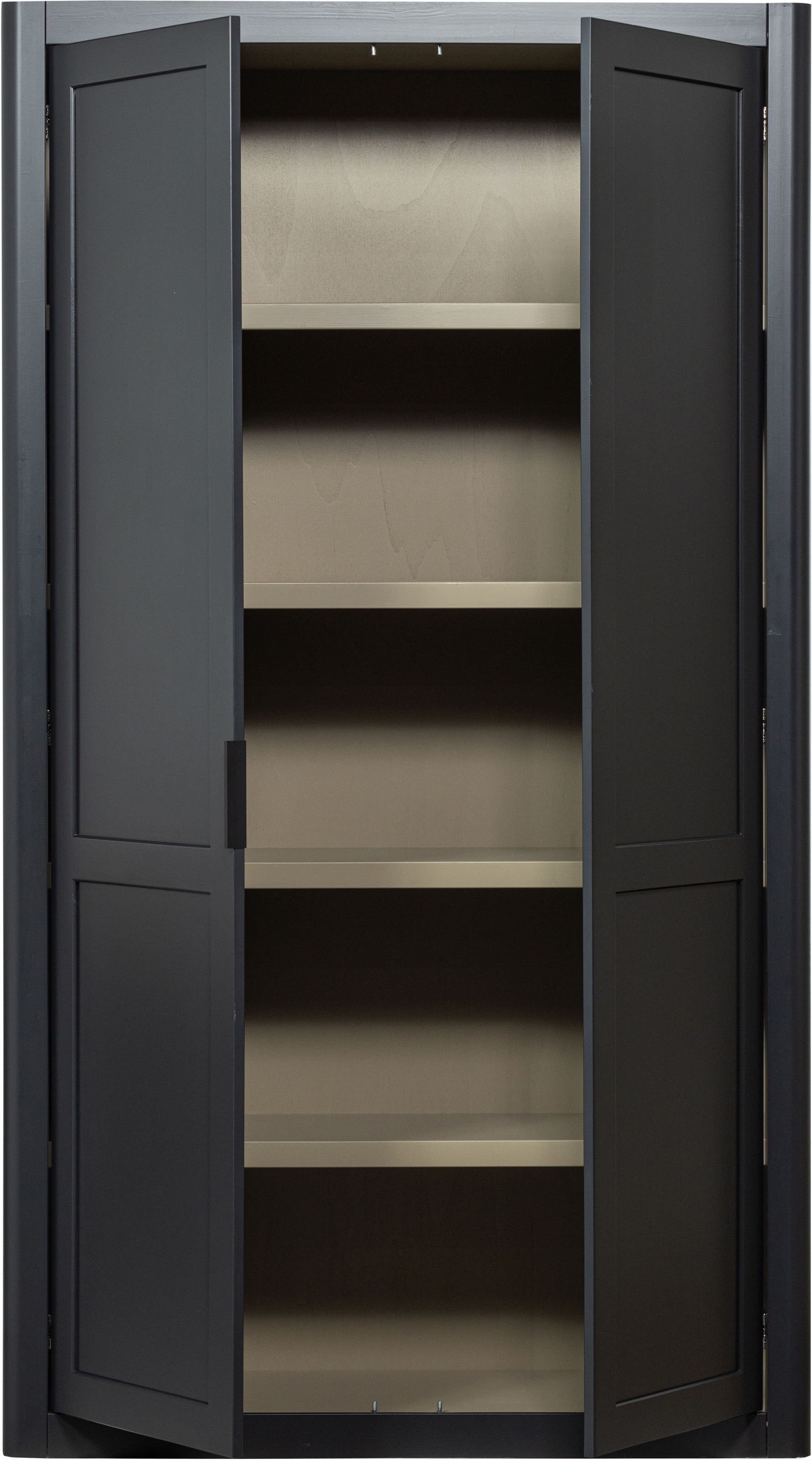 WOOOD Mehrzweckschrank »GUNNAR Stauraumschrank Garderobenschrank« Aufbewahrungsschrank, FSC®-zertifiziertes Kiefernholz, viel Stauraum