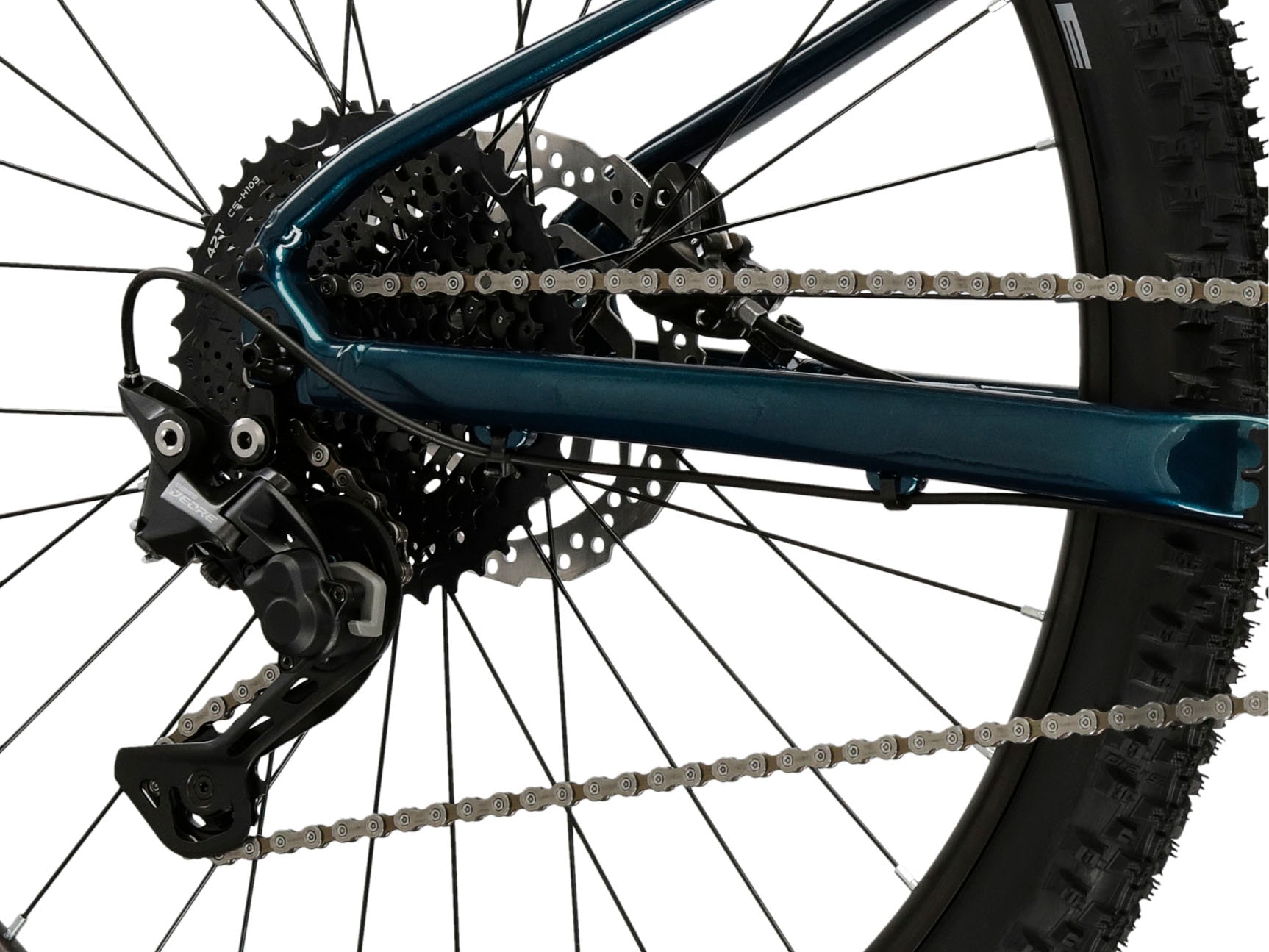 Kross Jugendfahrrad »Jugend-MTB Level Jr 5.0« 10 Gang Shimano DEORE M5120 Schaltwerk Kettenschaltung