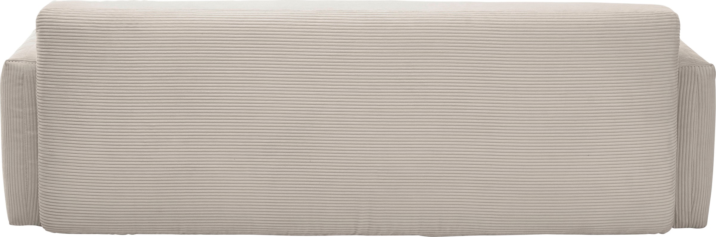 INOSIGN Schlafsofa »Donka Dauerschläfer-geeignet, belastbar bis 270 kg, incl. Bettlkasten«, mit Armlehnen, Breite 232 cm, auch in Cord, Tonnentaschen-Federkern
