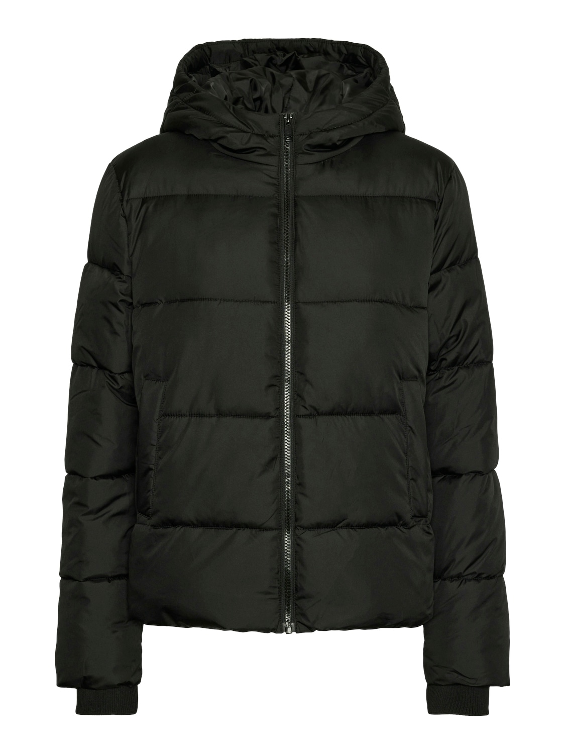 pieces Steppjacke »PCBEE NEW SHORT PUFFER JACKET NOOS BC«, mit Kapuze