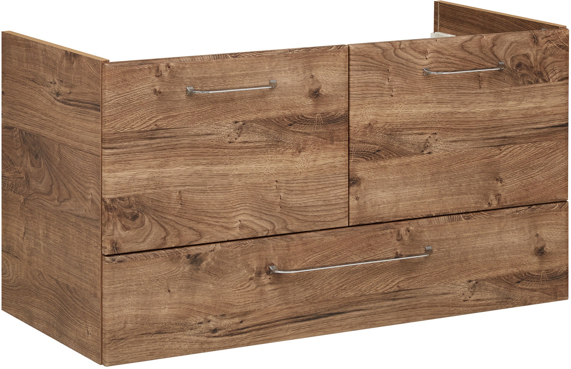 Thumbnail - Saphir Badmöbel-Set "Quickset 943 2-teilig, Mineralmarmor-Waschtisch und LED-Spiegelschrank" Set