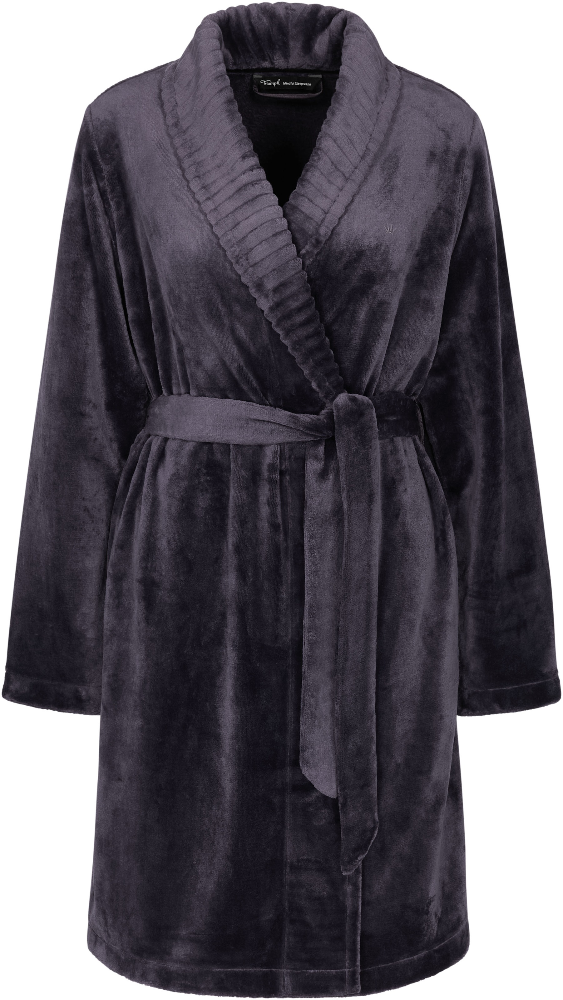 Triumph Morgenmantel "Robes Fleece Robe 01" 0Kann, 2 Stk. warmer Morgenmant günstig online kaufen