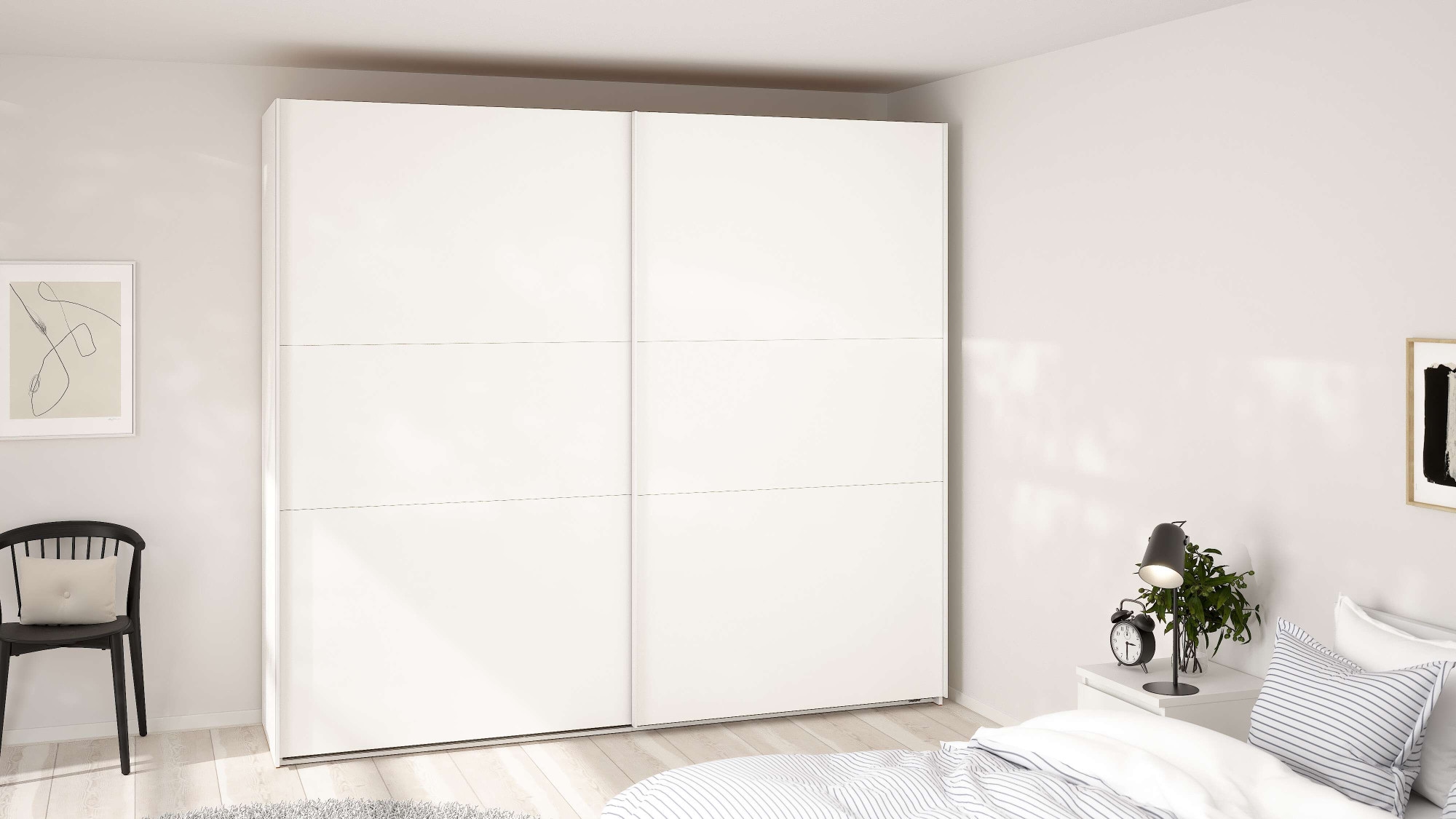 Home affaire Schwebetürenschrank "Como, Kleiderschrank, Schlafzimmerschrank günstig online kaufen