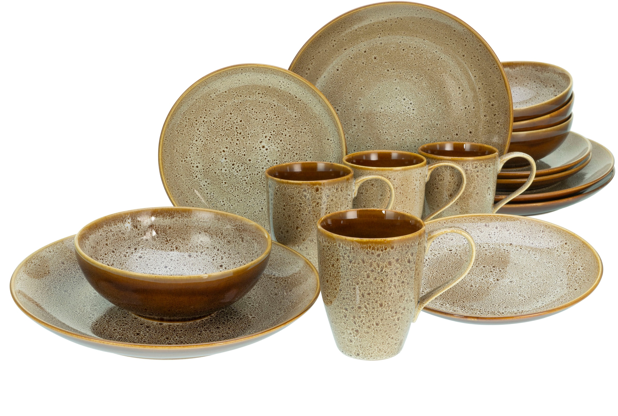 CreaTable Kombiservice "Reactive Nostalgic" Service, Jedes Stück ist ein Un günstig online kaufen