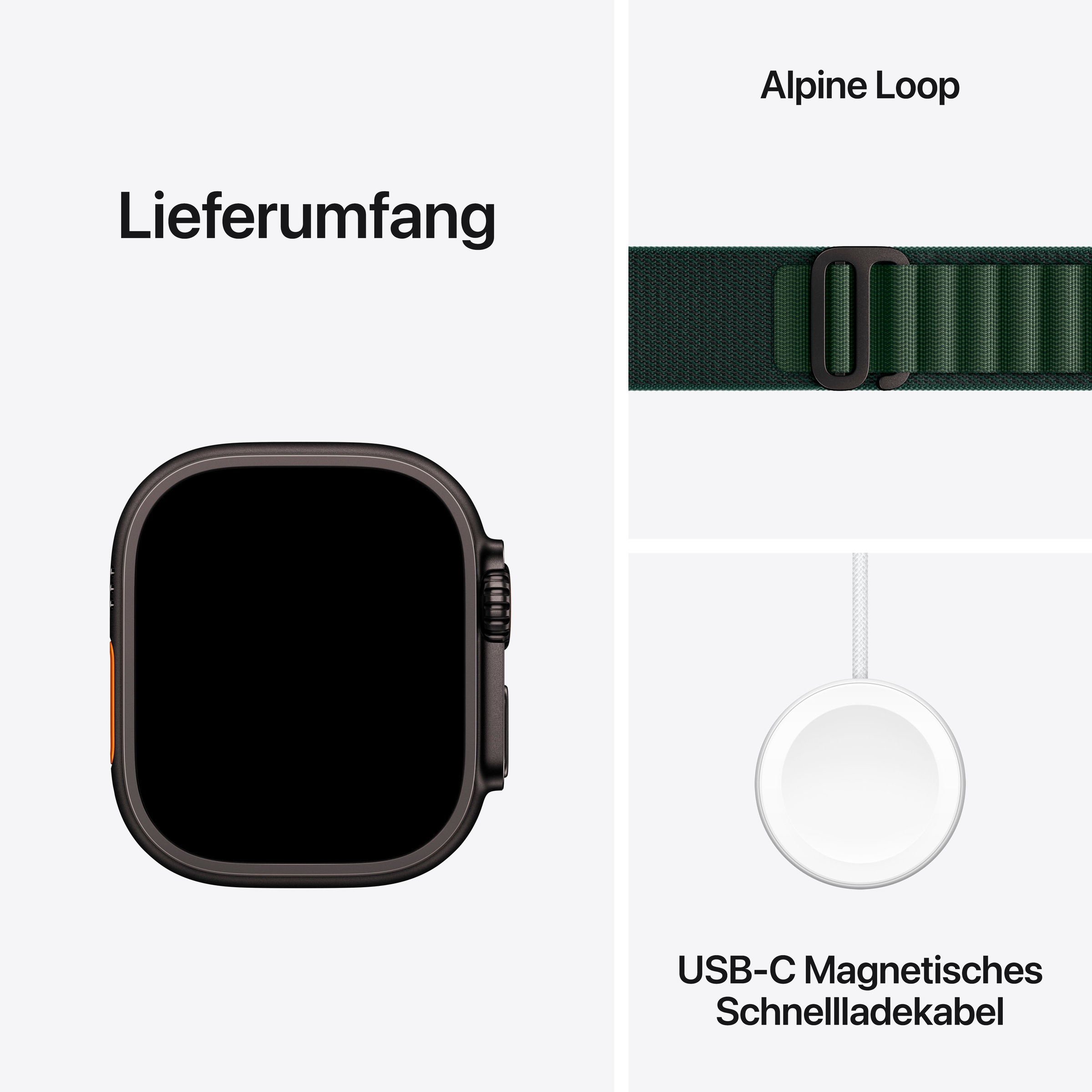 Apple Smartwatch »Watch Ultra 2 (2024) GPS + Cellular«, (4,9 cm), Watch OS, 64 GB,)