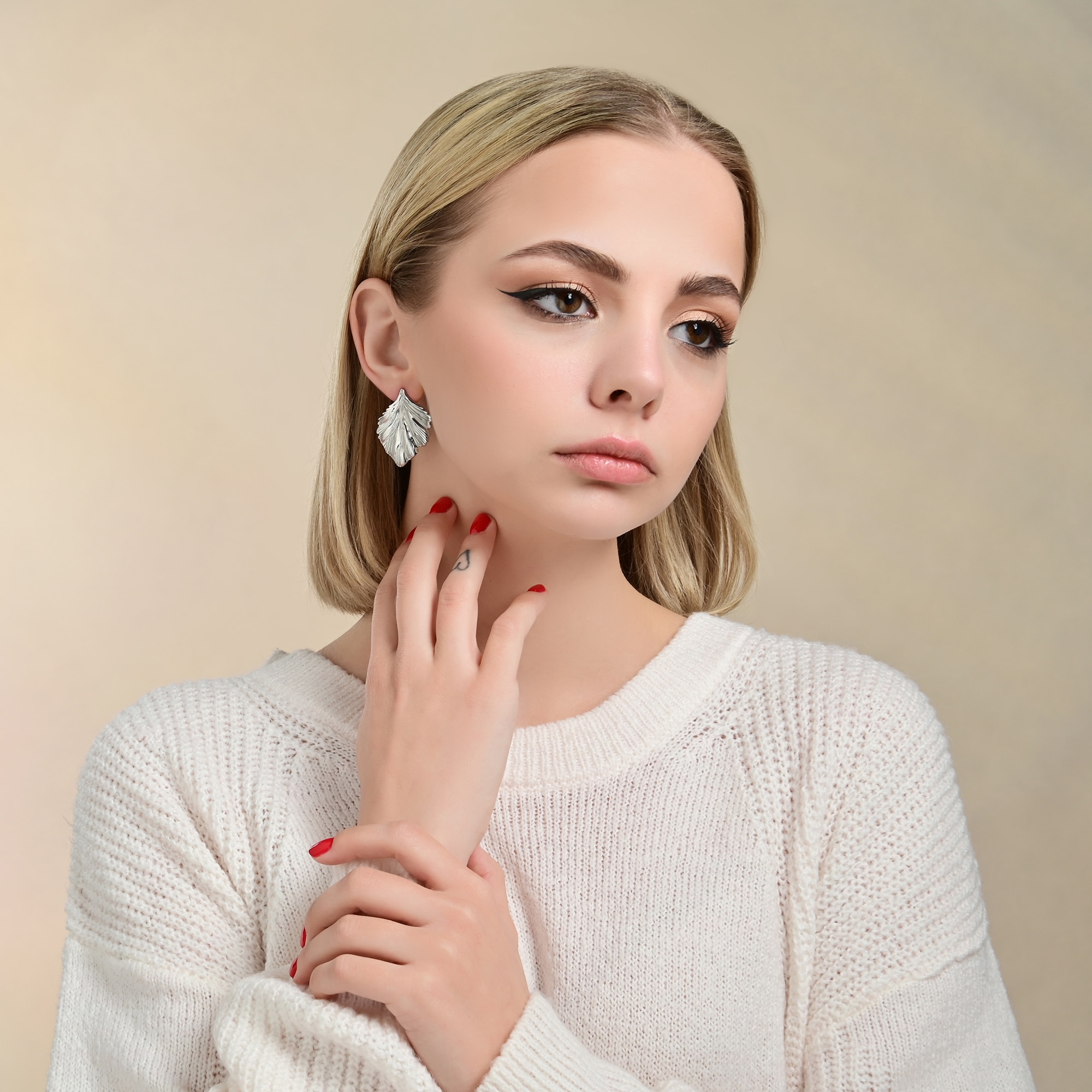 Adelia´s Paar Ohrhänger "Damen Ohrringe – Ohrstecker aus Edelstahl" Zum Ver günstig online kaufen