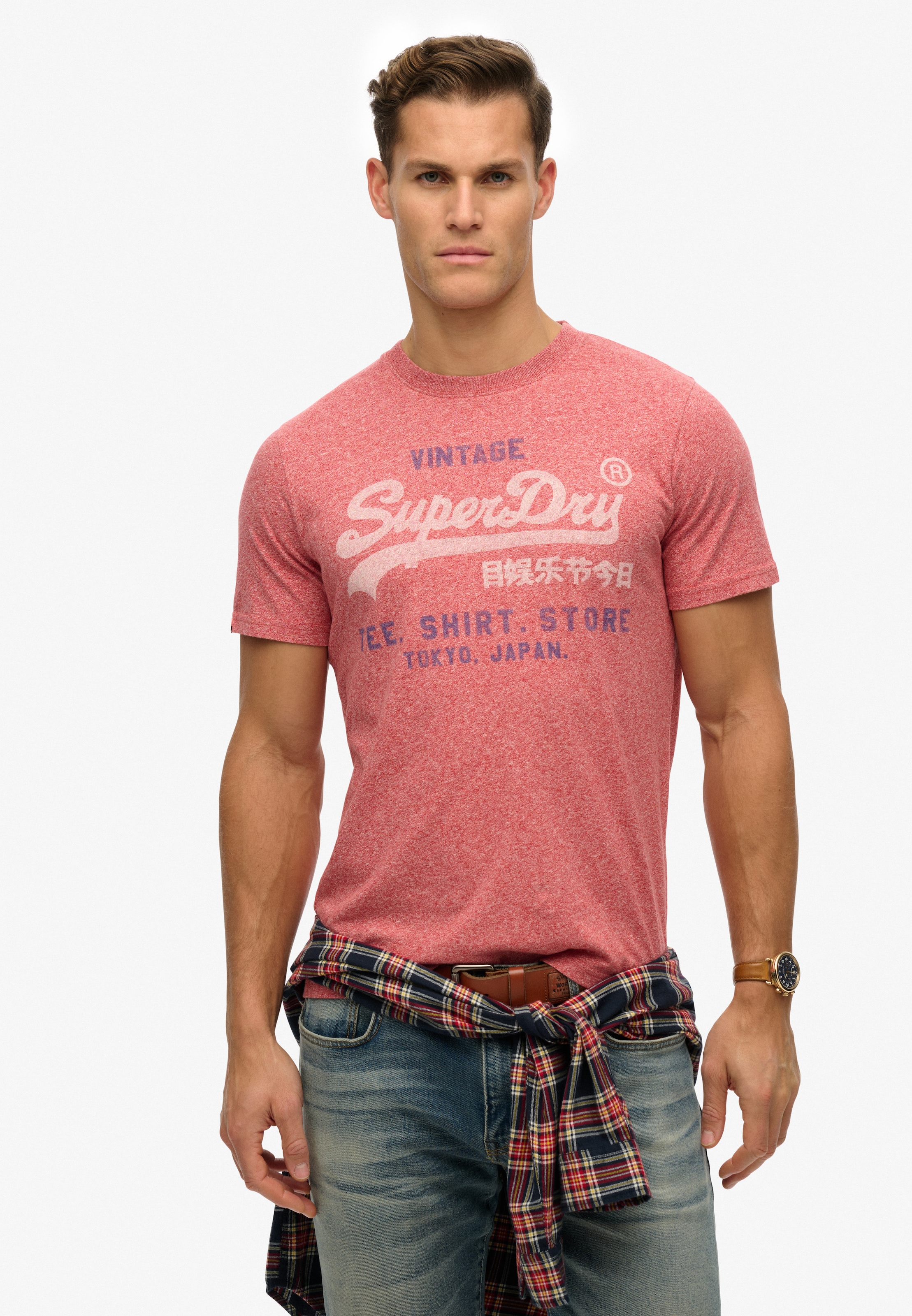 Superdry Rundhalsshirt "VL CLASSIC RELAXED TEE" günstig online kaufen