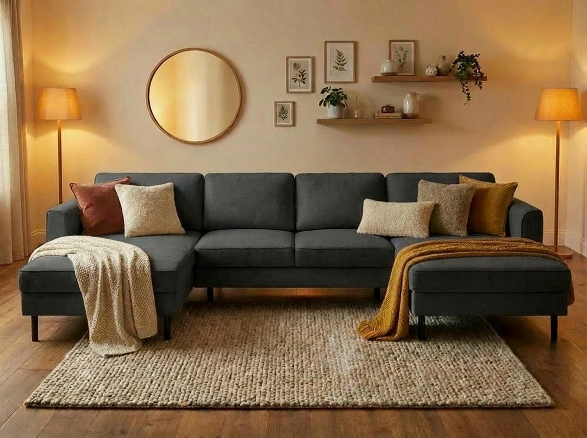 Home affaire Wohnlandschaft "Booster II, whlw. mit Schlaffunktion & Bettkas günstig online kaufen