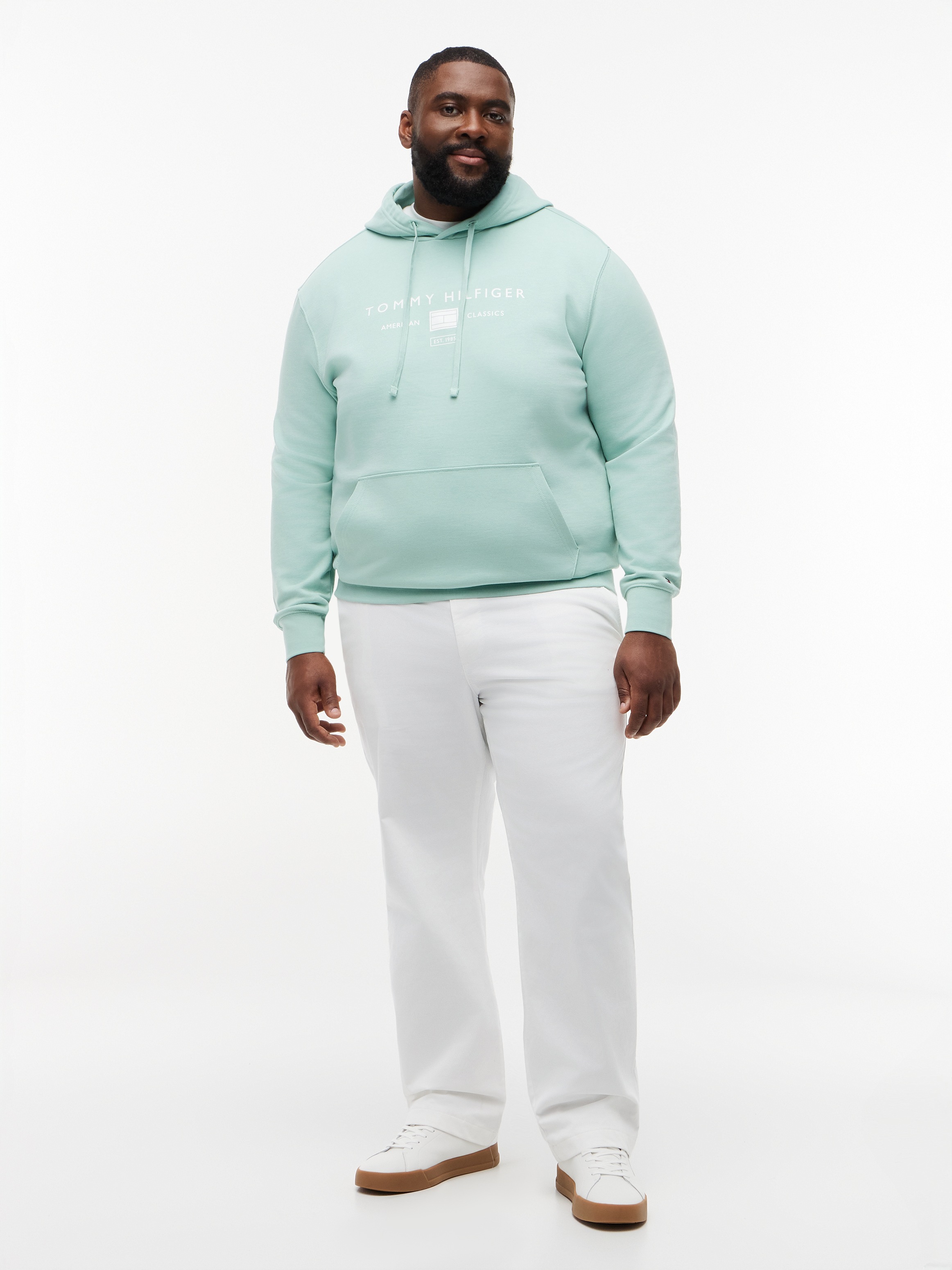 Tommy Hilfiger Big & Tall Hoodie »BT-BRAND L0VE TR MONO STOCK«, Große Größen, normale Passform
