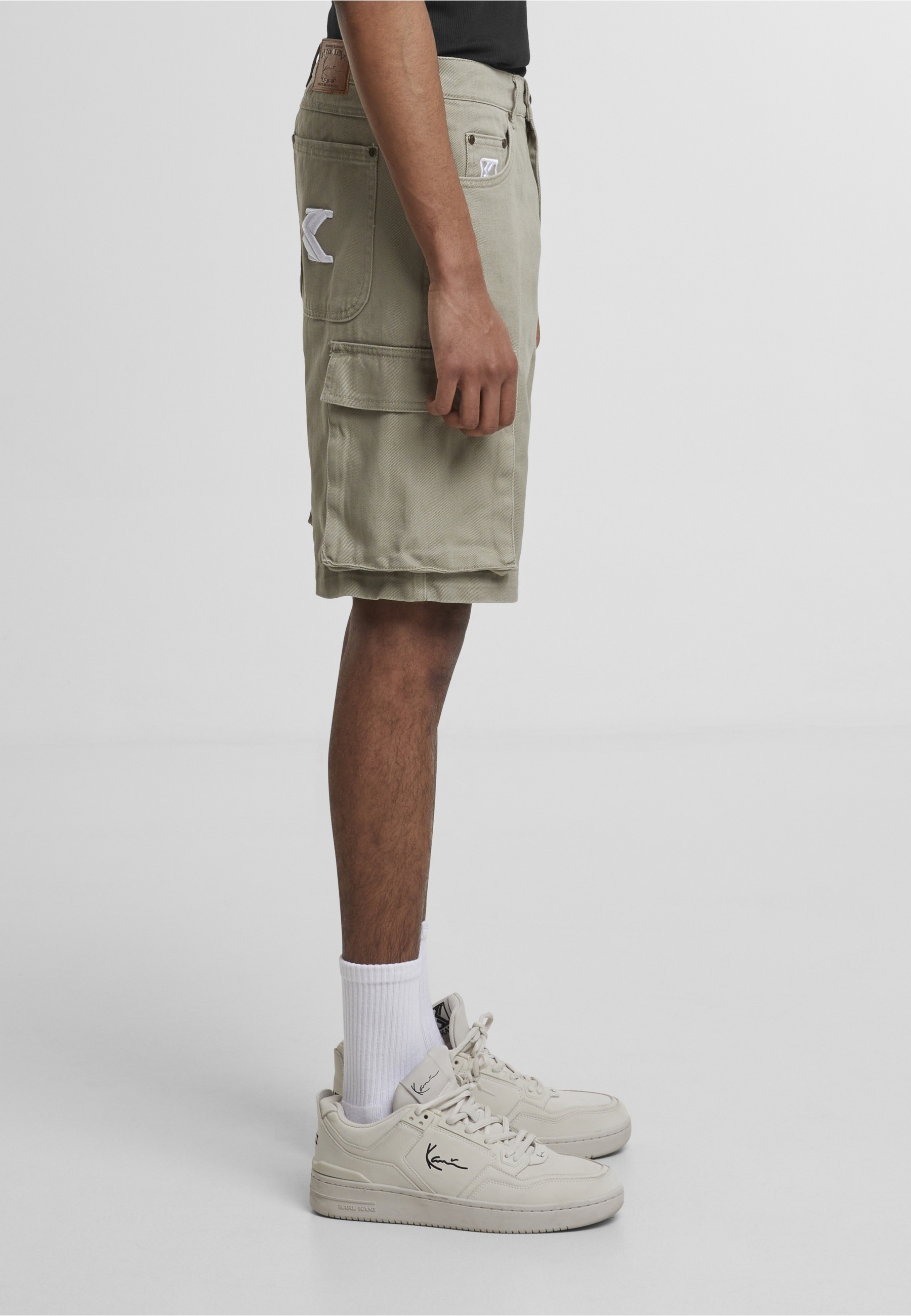 Karl Kani Cargoshorts »Karl Kani KM222-042-1 KK Retro Washed Cargo Shorts«