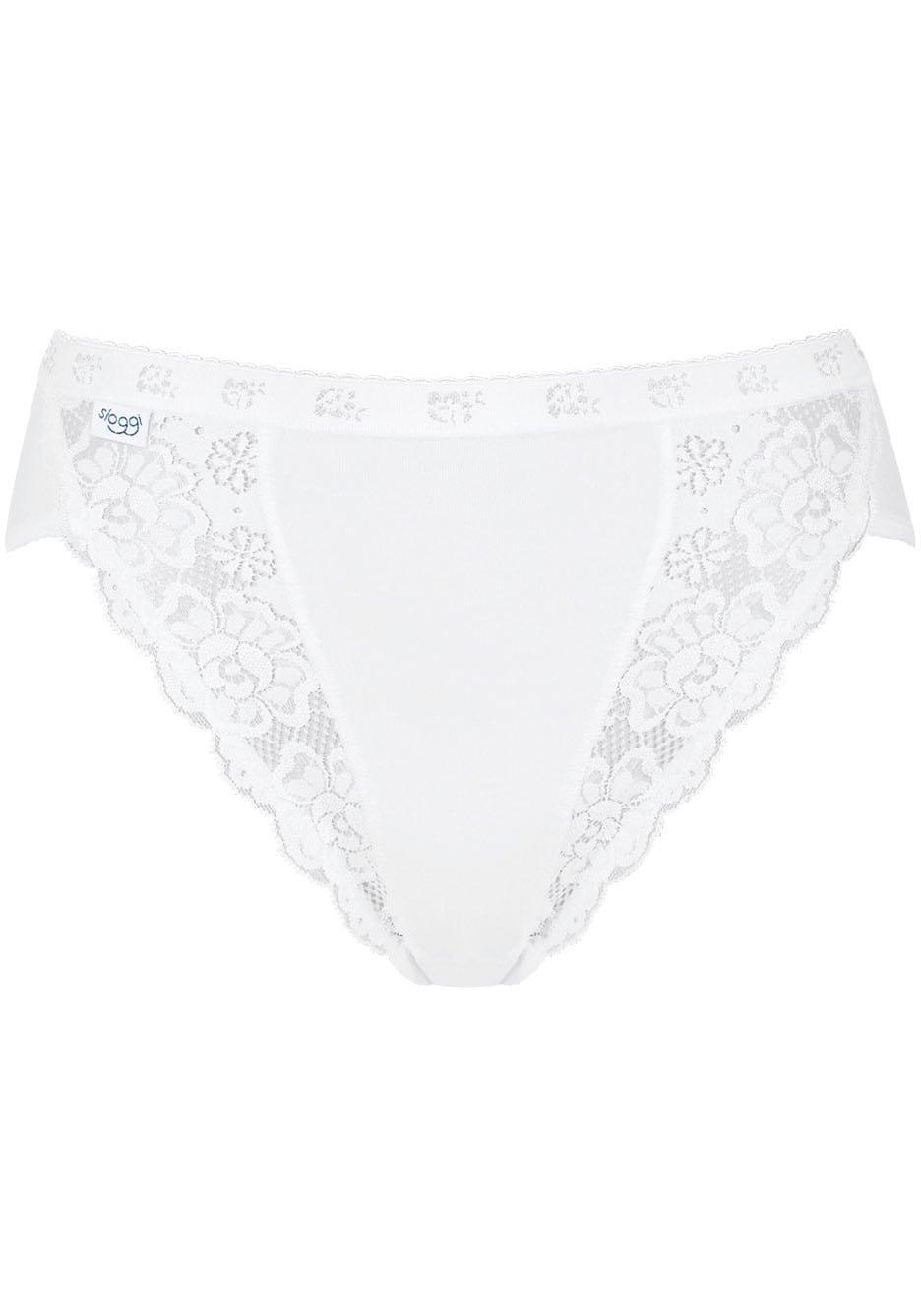 sloggi Tai-Slip »Chic Tai 4P«, (4er Pack), Damenslip mit elastischen Spitzeneinsätzen