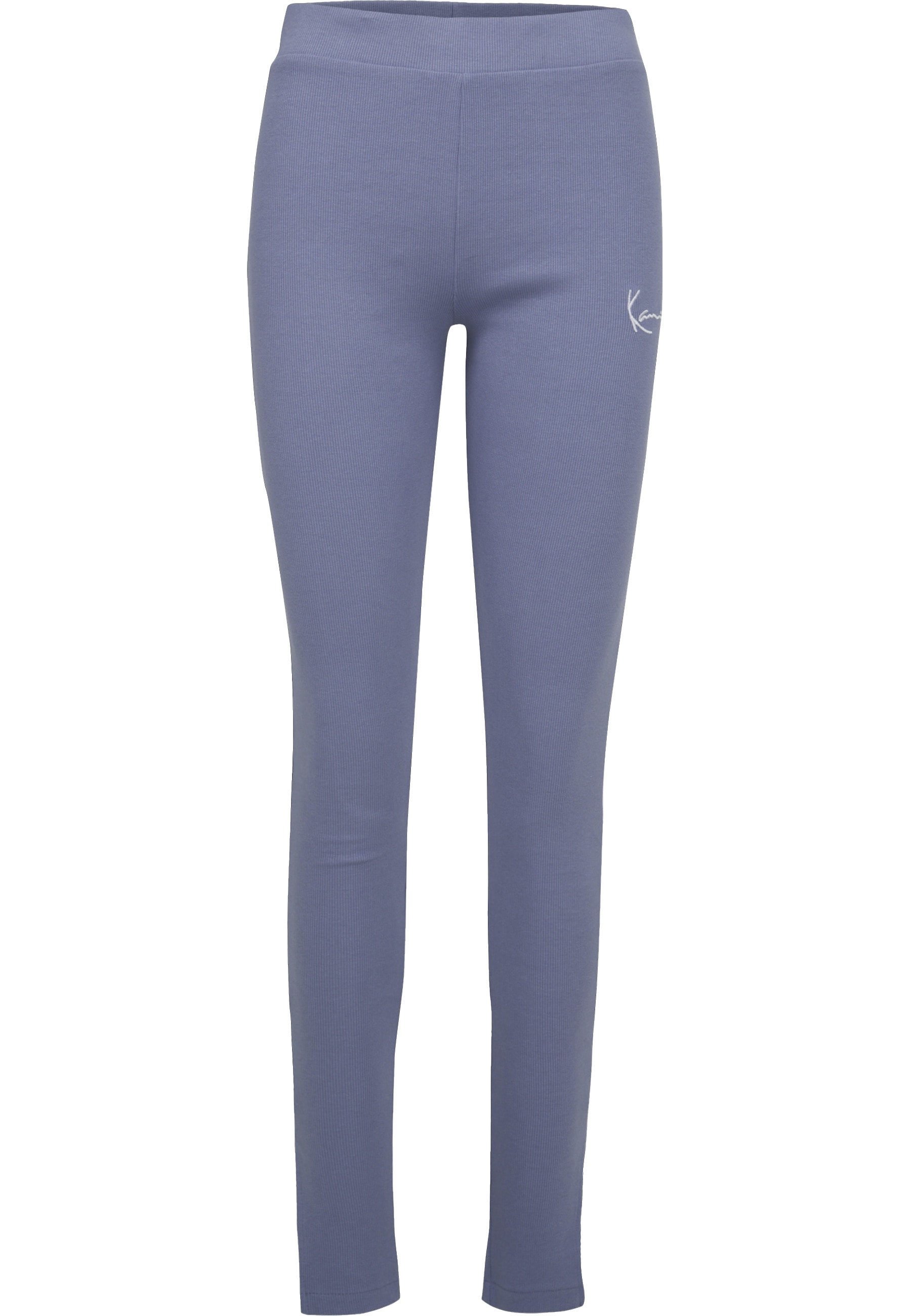Karl Kani Leggings "Karl Kani Damen KW221-023-1 Small Signature Slit Rib Leggings"
