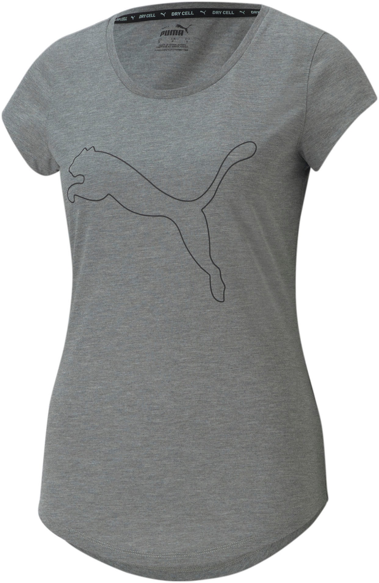 PUMA Trainingsshirt "PERFORMANCE HEATHER CAT TEE W"