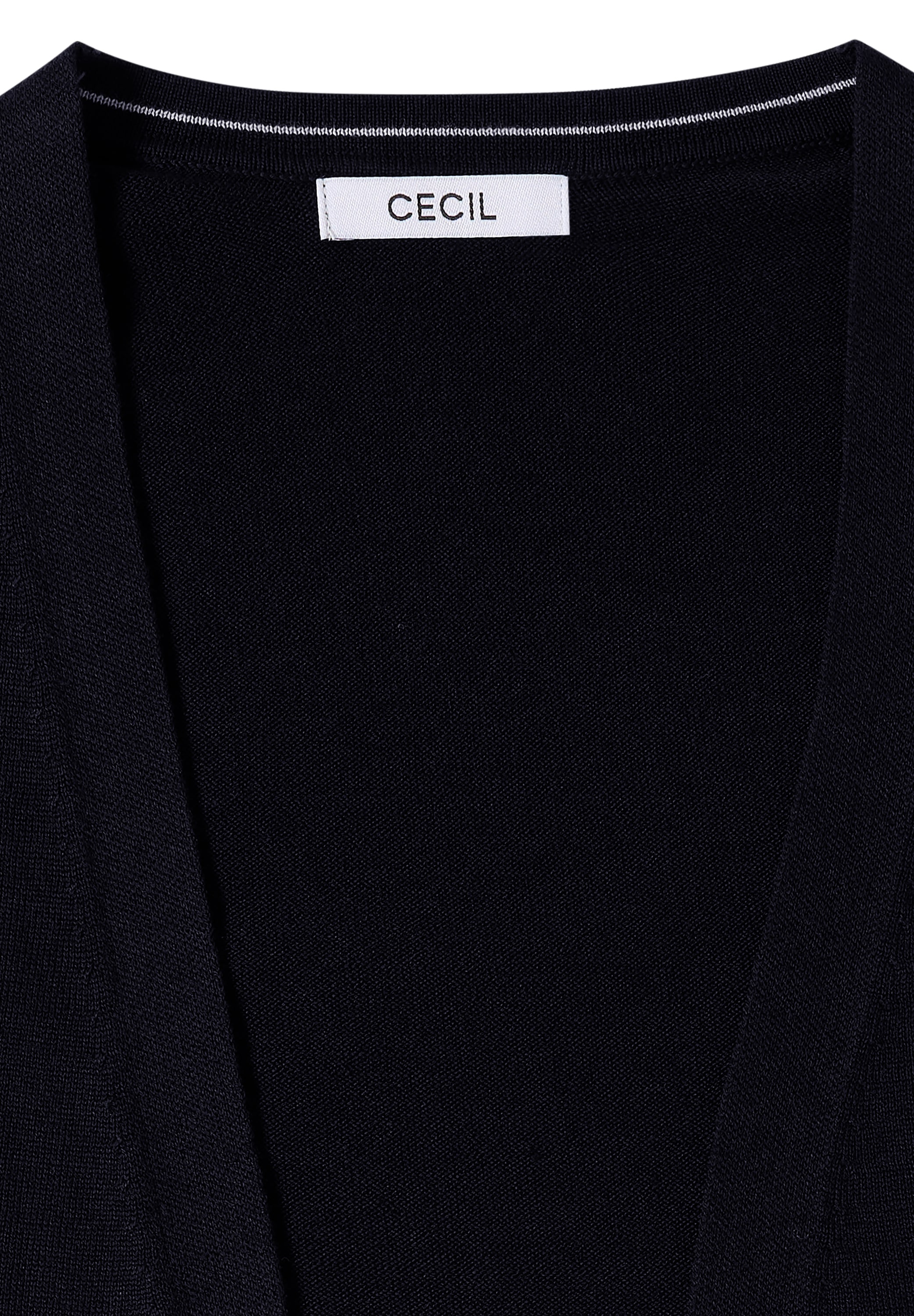 Cecil Longstrickjacke, im soften Baumwoll-Mix