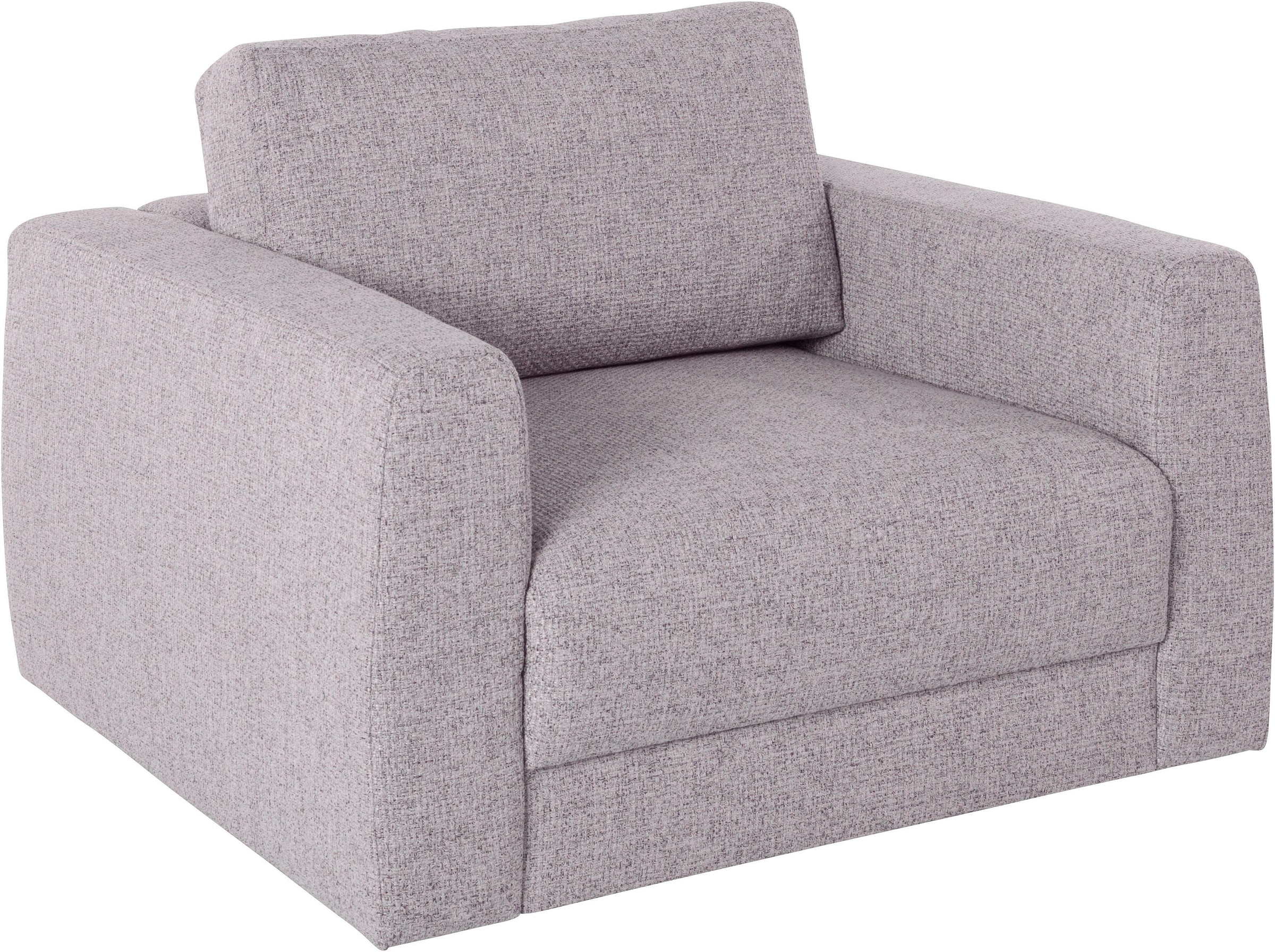 OTTO home Sessel "Hobro Loungesessel" in 3 Bezugsqualitäten in vielen Farben