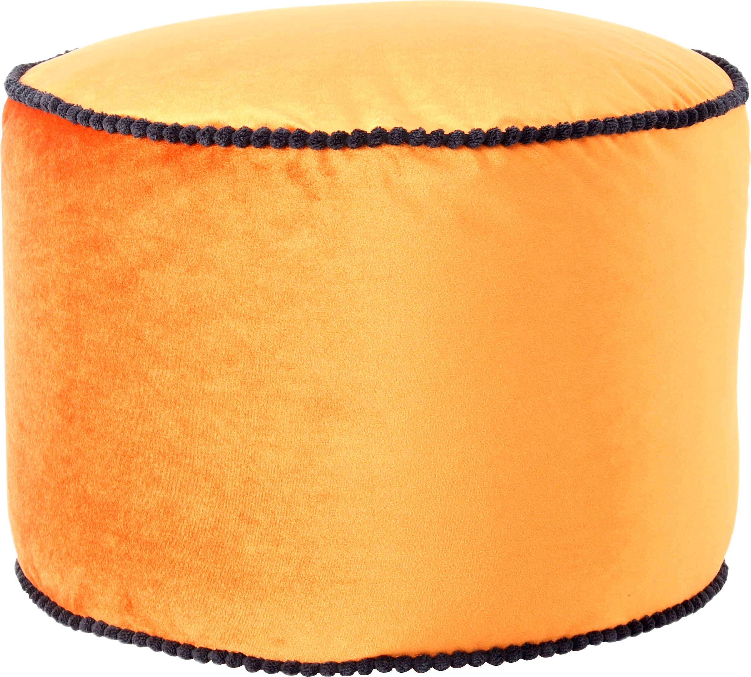 Stauraumhocker »Pouf Taj Mahal 125«, samtweich, farbig, modern, orientalisches Design