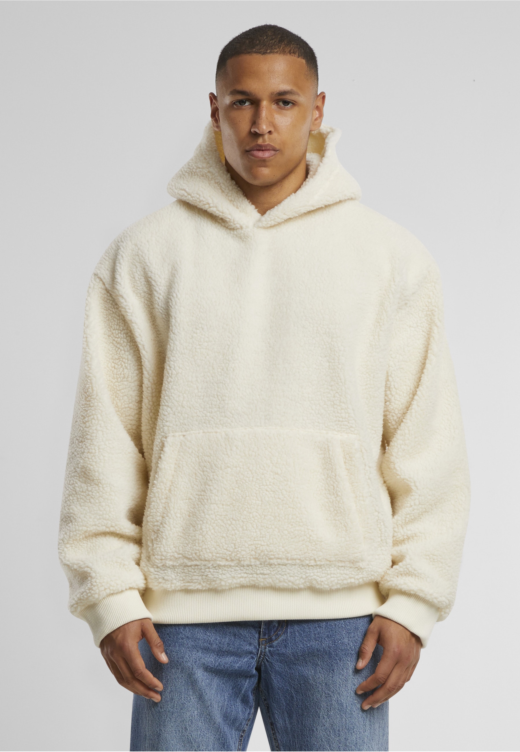 URBAN CLASSICS Kapuzenpullover »Urban Classics Oversized Teddy Hoody« 1 Stk.