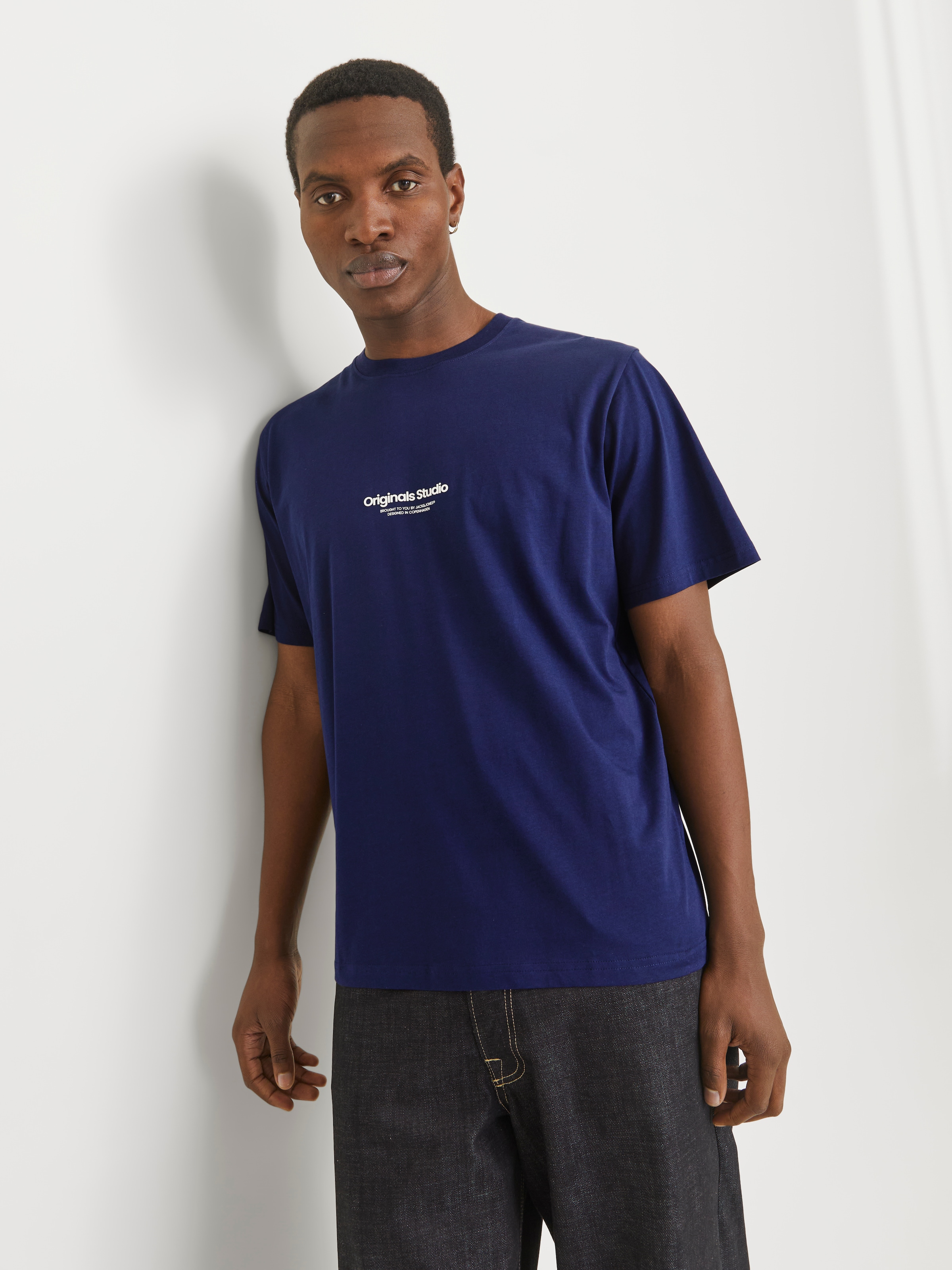 Jack & Jones 1100000002199 "JORVESTERBRO TEE SS CREW NECK NOOS"