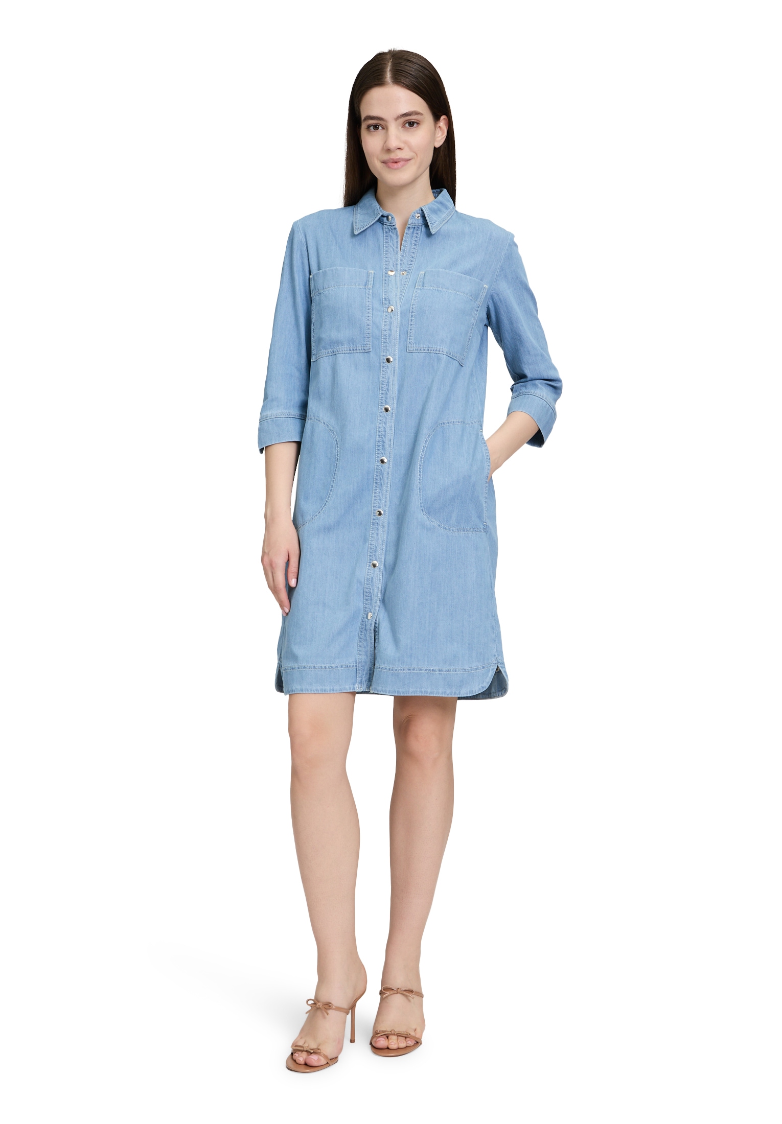 Betty Barclay Hemdblusenkleid »Betty Barclay Hemdblusenkleid mit 3/4 Arm«, Form
