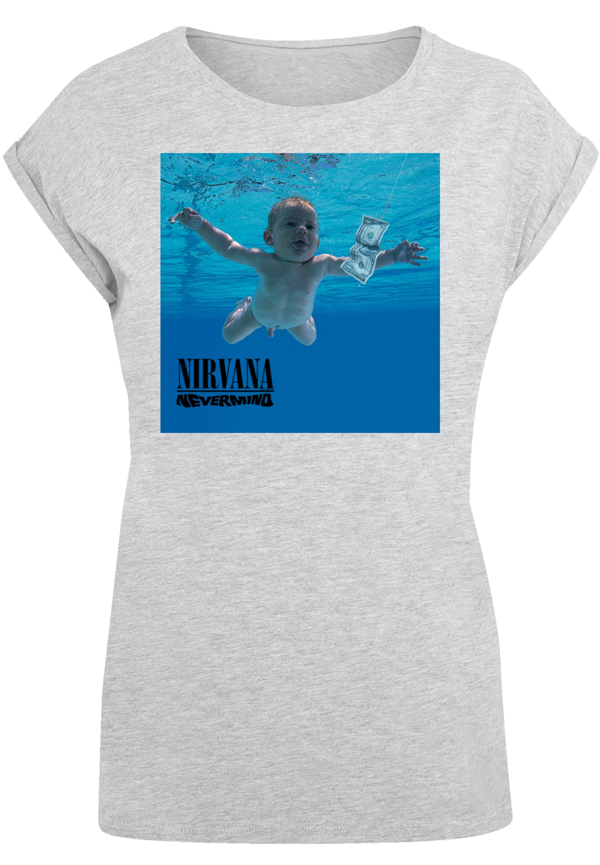 F4NT4STIC T-Shirt »Nirvana Rock Band Nevermind Album«, Premium Qualität für  kaufen | BAUR