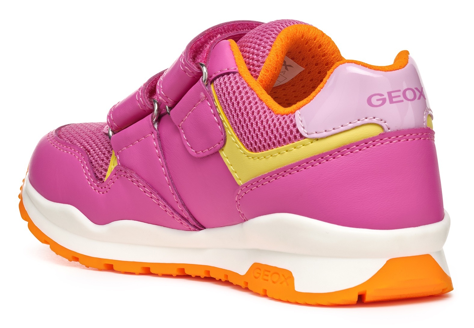 Geox Sneaker "J PAVEL GIRL", Freizeitschuh, Klettschuh in bunter Farbkombin günstig online kaufen