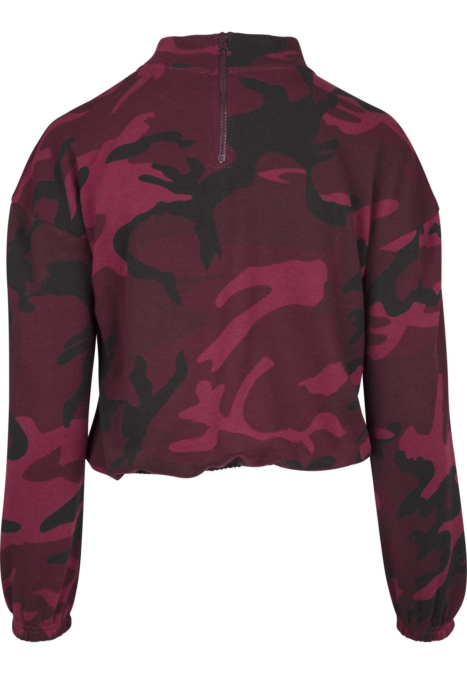 URBAN CLASSICS Sweatshirt »Urban Classics Damen Ladies Camo Turtleneck Crew«, (1 tlg.)