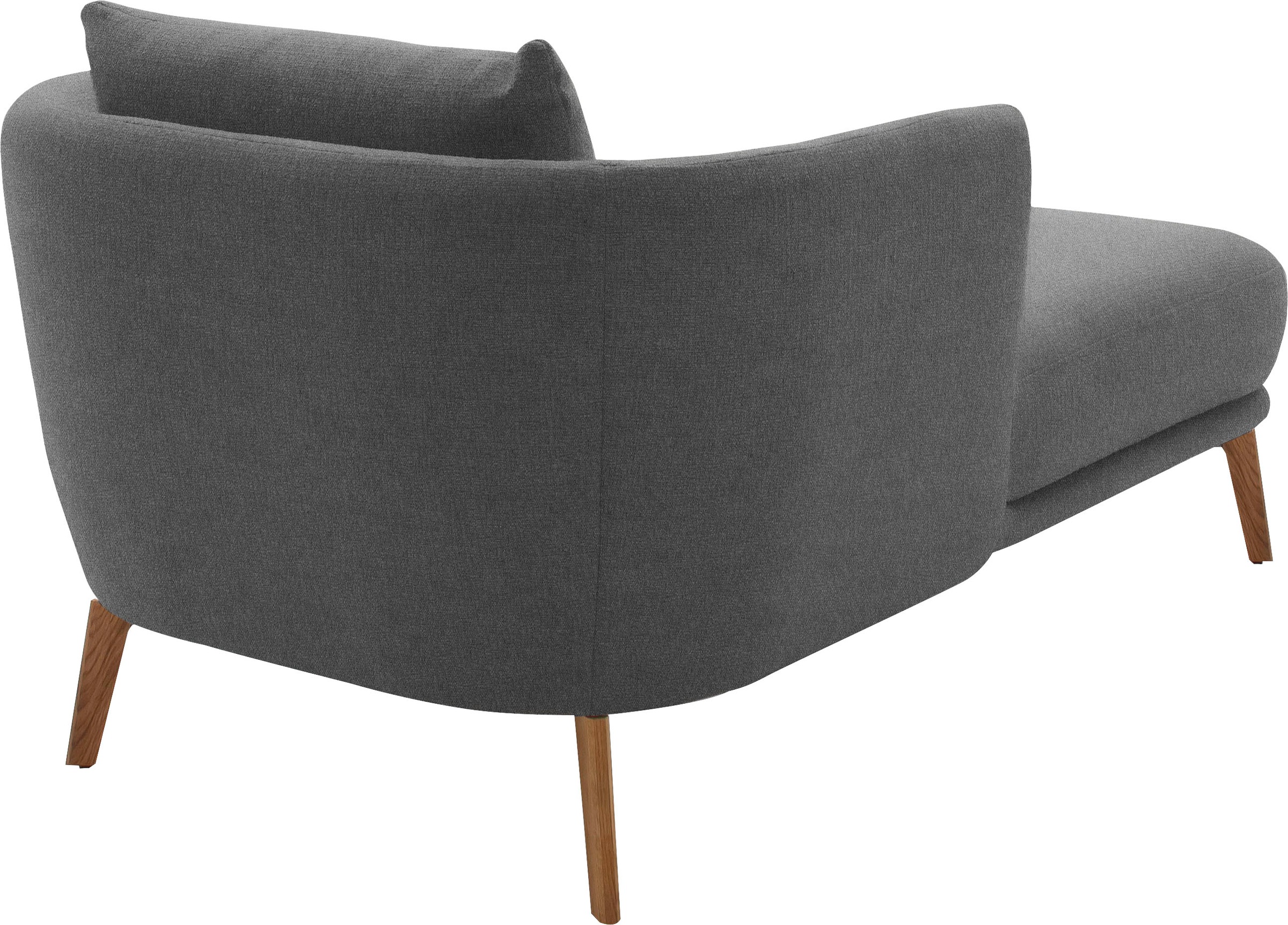 SCHÖNER WOHNEN-Kollektion Chaiselongue »Pearl - 5 Jahre Hersteller-Garantie, auch in Bouclé. Füße Massivholz«, Loveseat und Loungesessel, Maße (B/H/T): 101/71/161 cm